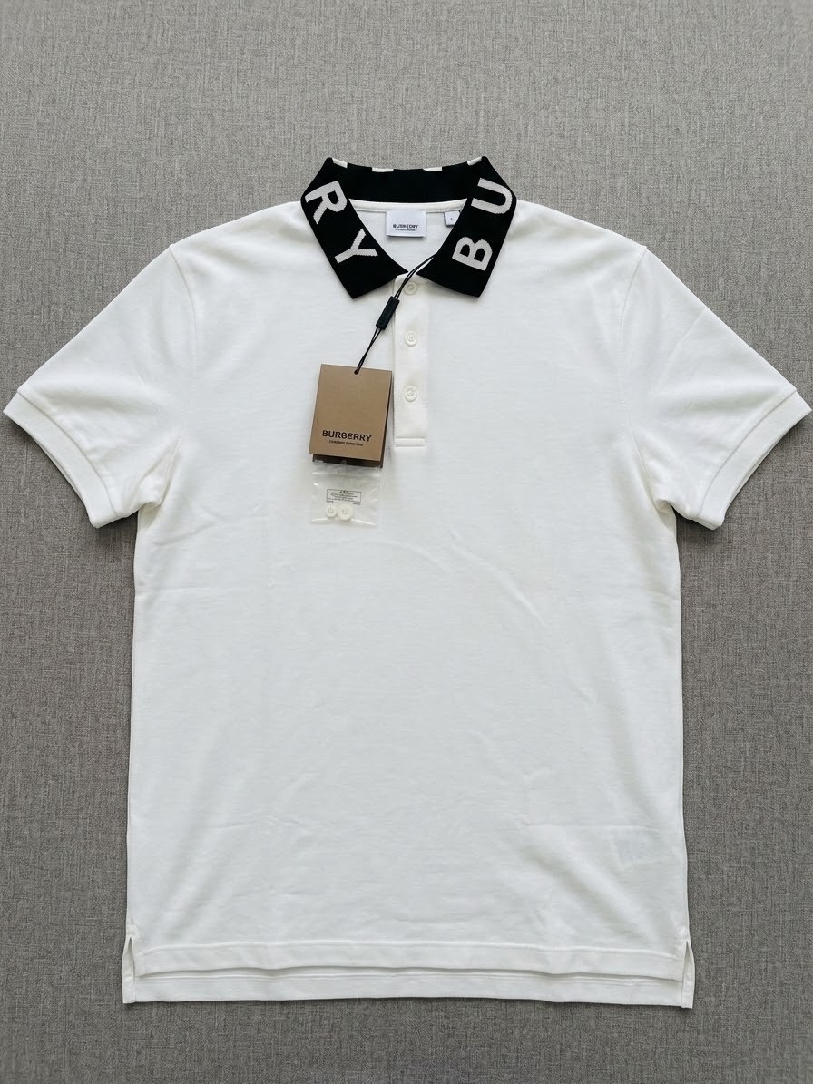 Burberry Men\'s Polo Shirt Brand New Burberry Men\'s Polo Shirt Brand New