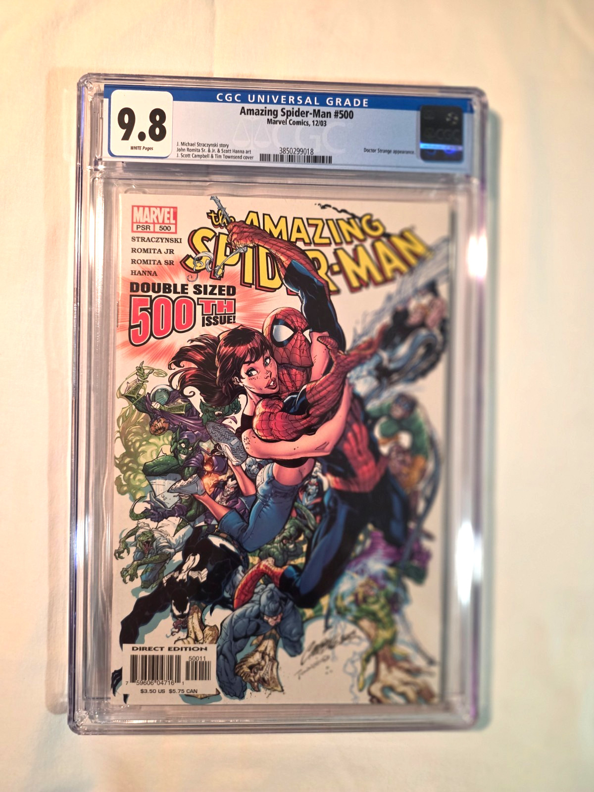 Amazing Spiderman 500 CGC 9.8 1st Print