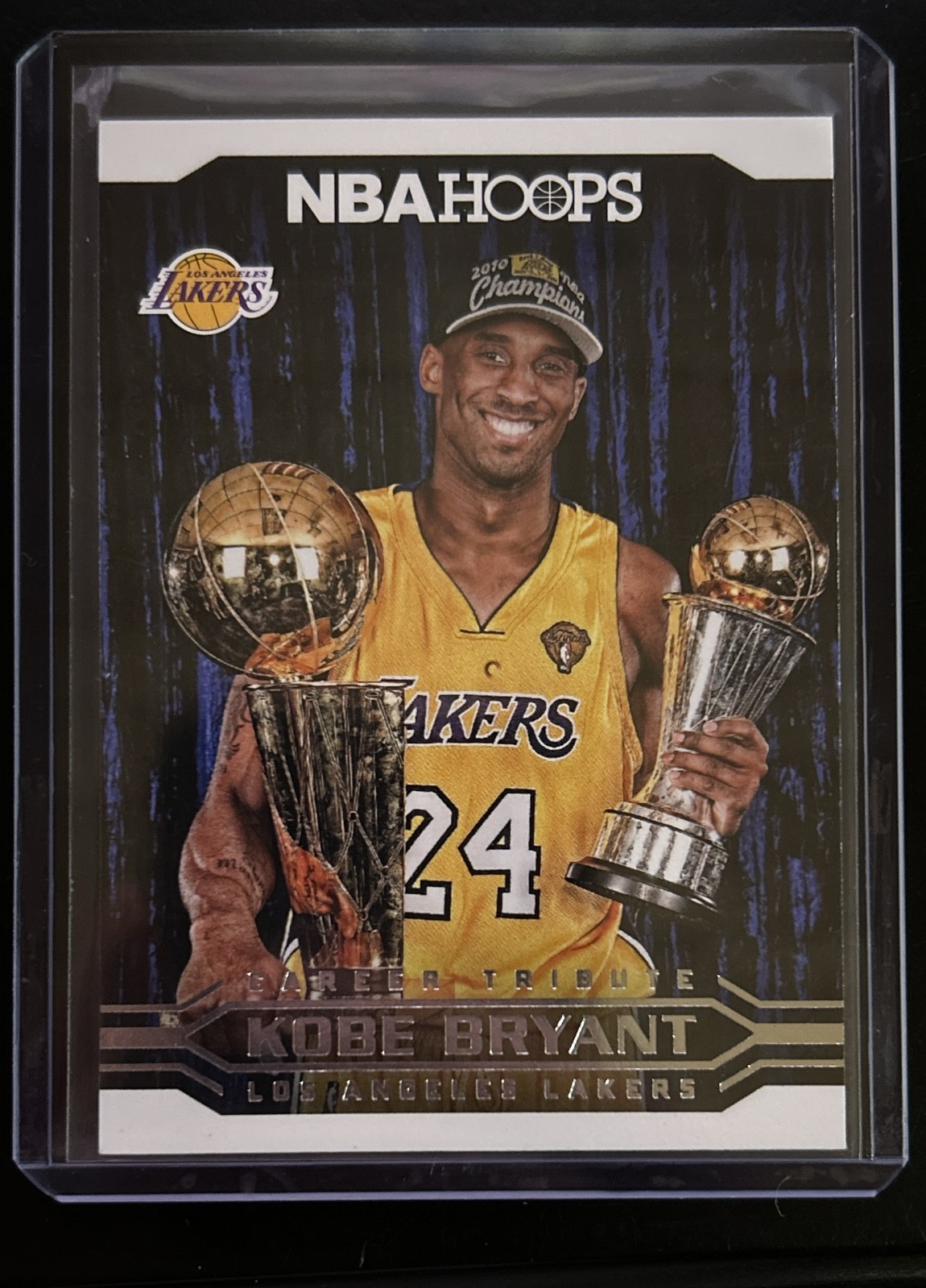 2017-18 Panini NBA Hoops - Kobe Bryant Career Tribute Kobe Bryant #296 2017-18 Panini NBA Hoops - Kobe Bryant Career Tribute Kobe Bryant #296