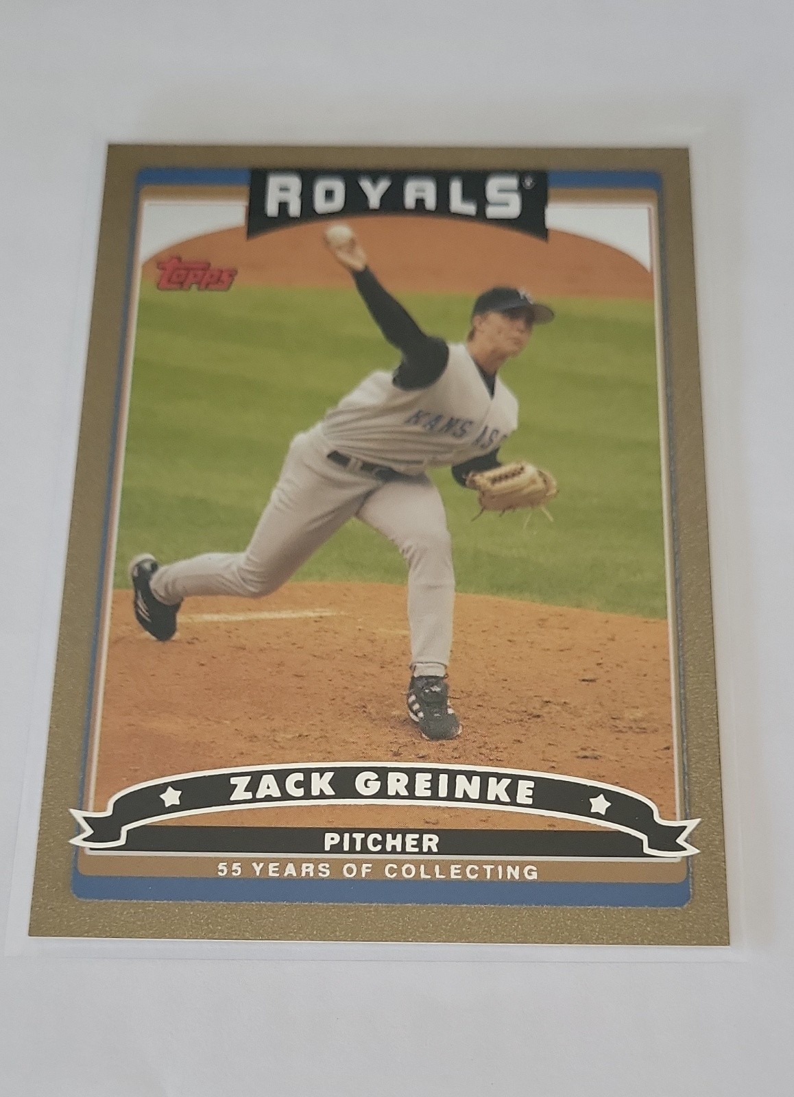 2006 Topps - Zack Greinke #203 Gold /2006 Royals