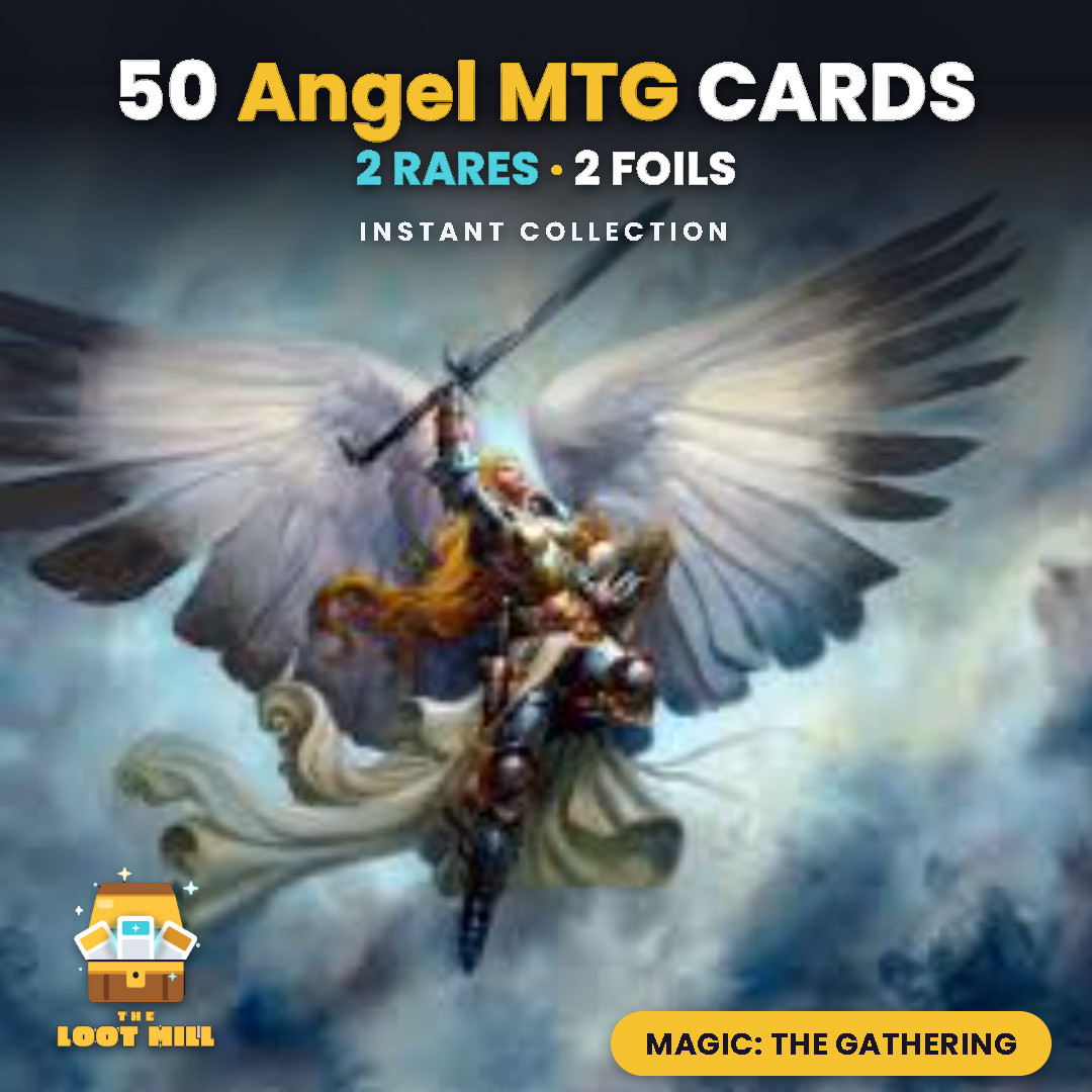 MTG 50 Angel Lot with Rares Collection - Magic the Gathering EDH