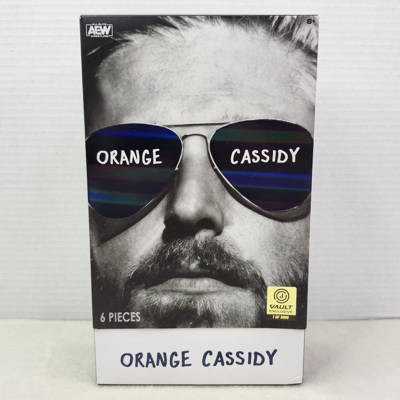 AEW Jazwares Vault - Orange Cassidy B & W Sketch Edition 1 of 3000 Action Figure AEW Jazwares Vault - Orange Cassidy B & W Sketch Edition 1 of 3000 Action Figure
