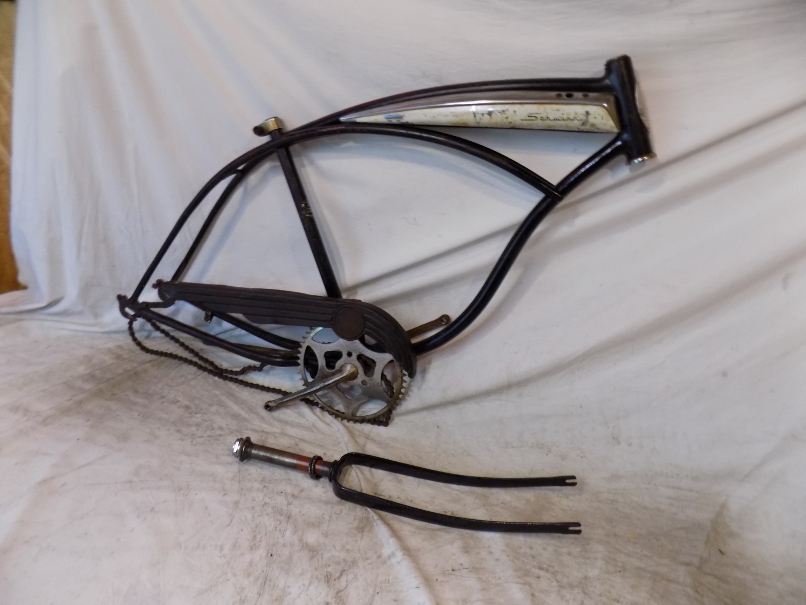 1962 SCHWINN SLIMLINE TANK BIKE FRAME AMERICAN JAGUAR PANTHER PHANTOM SPROCKET