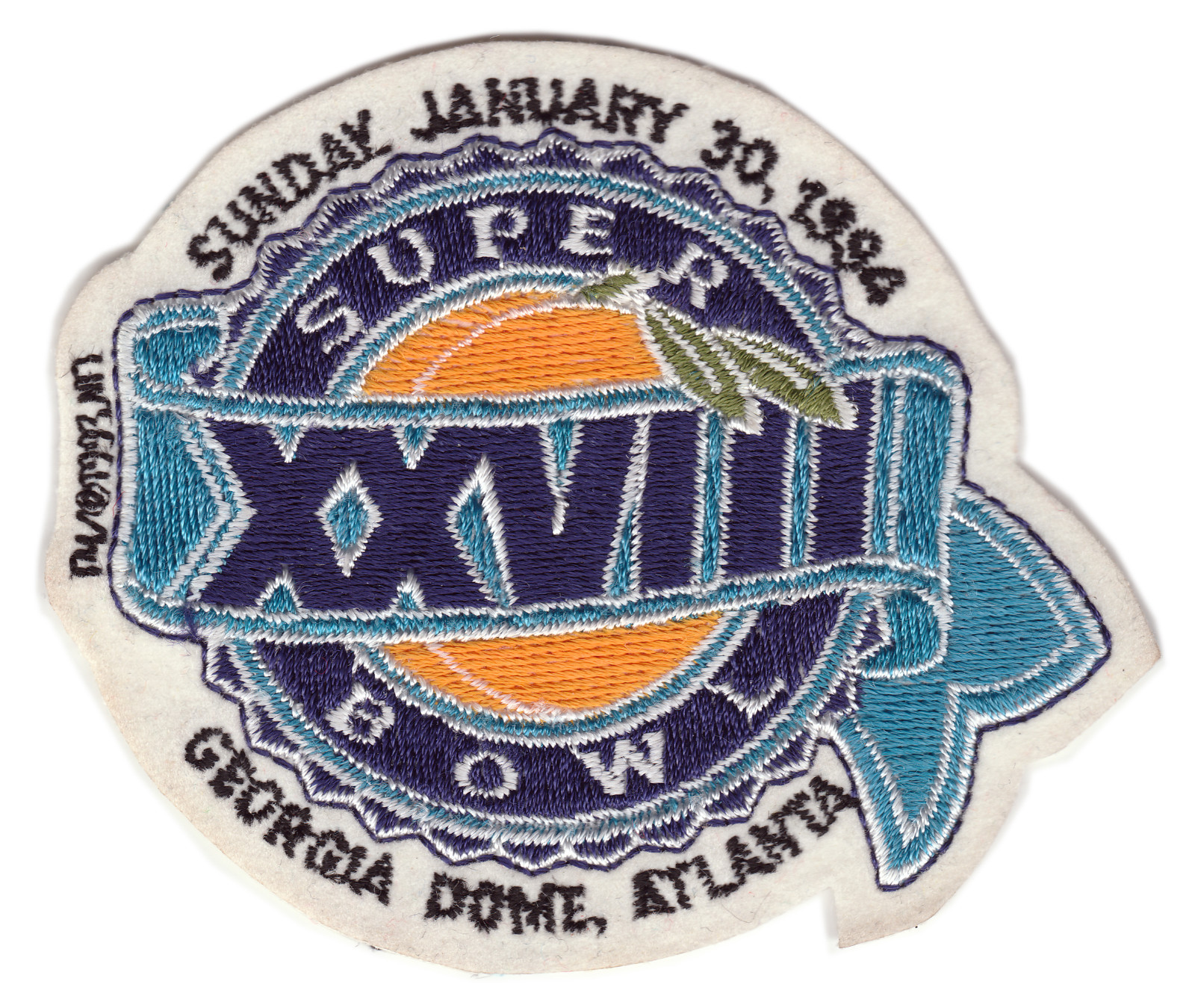 1994 SUPER BOWL XXVIII NFL FOOTBALL VINTAGE 3.25\
