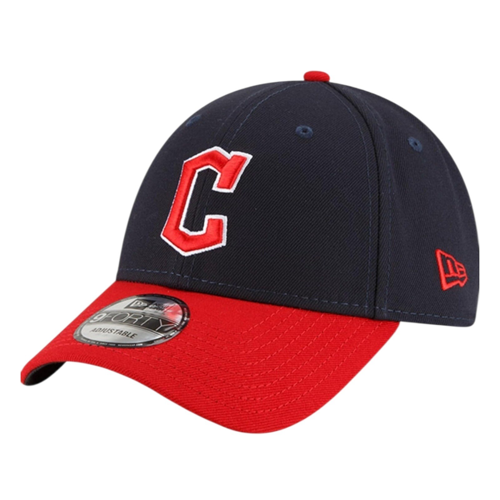 New Era Cleveland Guardians 9FORTY Adjustable Hat Navy Red OSFA Cap MLB NEW