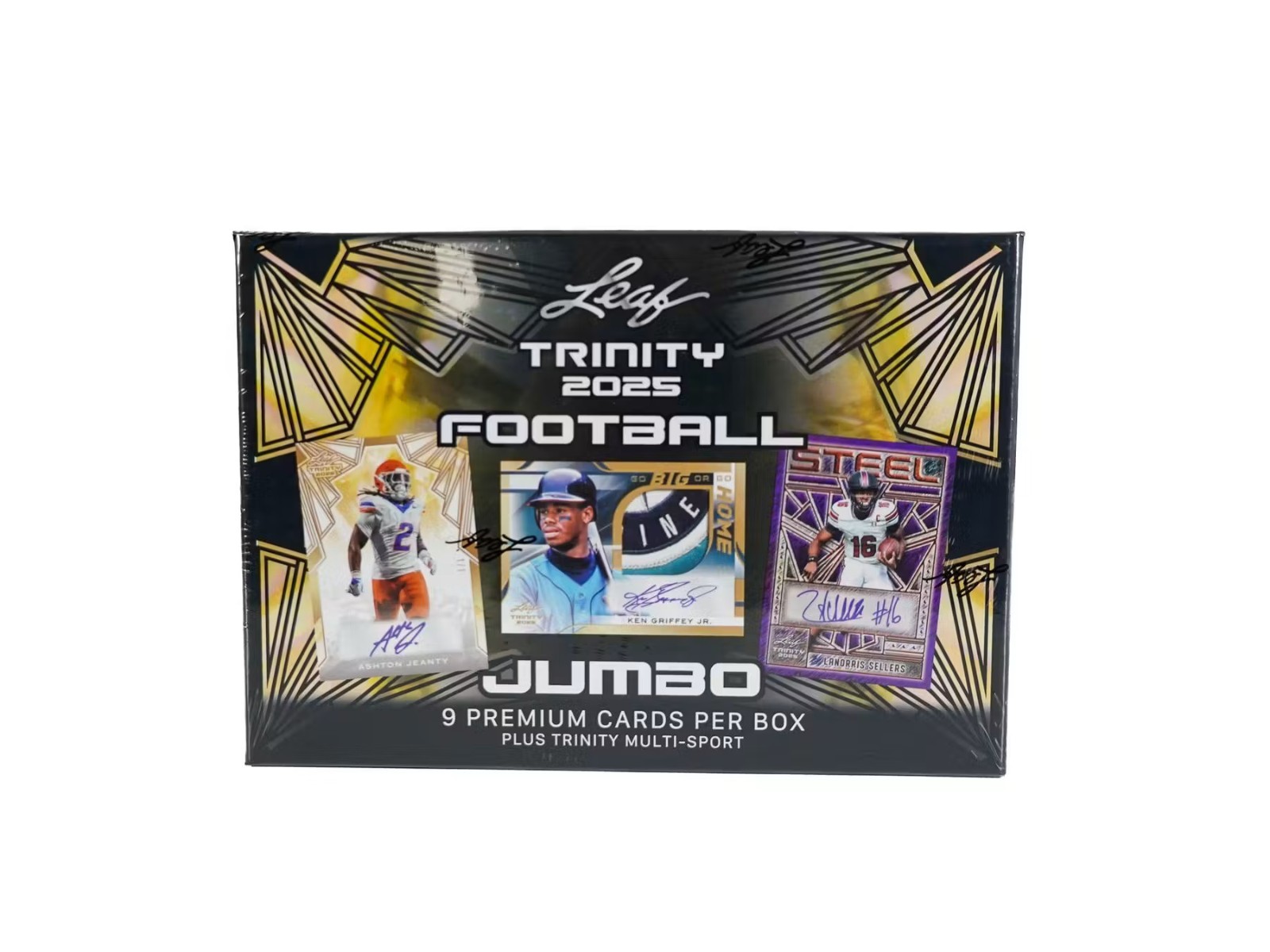 2025 LEAF TRINITY FOOTBALL HOBBY JUMBO BOX - BRAND NEW -  🔥🔥🔥