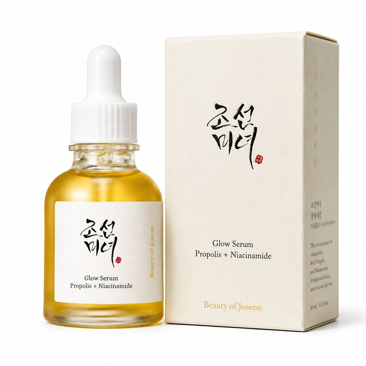 Beauty of Joseon Glow Serum: Propolis + Niacinamide 30ml/1.01 fl.oz. Beauty of Joseon Glow Serum: Propolis + Niacinamide 30ml/1.01 fl.oz.