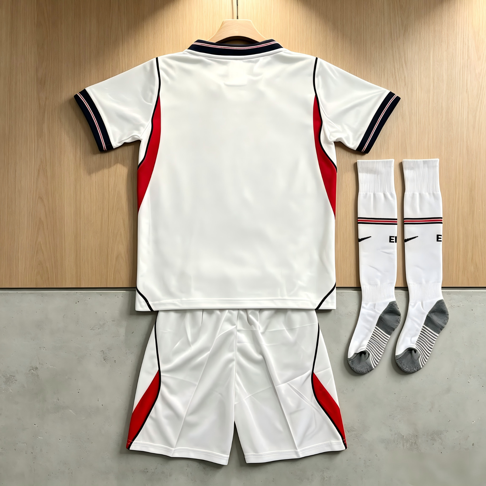 England Kids Home Football Kit Set Shirt Shorts Socks Kane #9 Bellingham #10 England Kids Home Football Kit Set Shirt Shorts Socks Kane #9 Bellingham #10