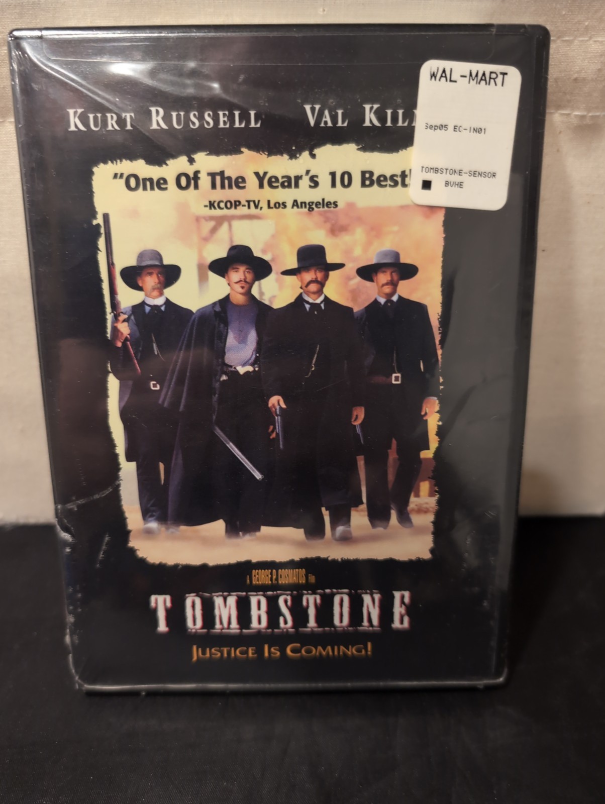 Tombstone (DVD, Widescreen, 1993) New Sealed
