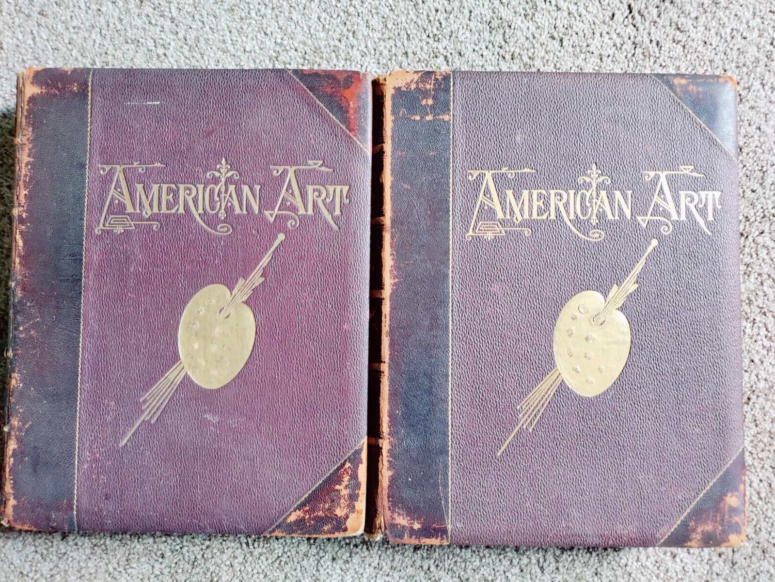 ANTQ_American Art & Art Collections_2 Vols_Walter Montgomery_1889_Good