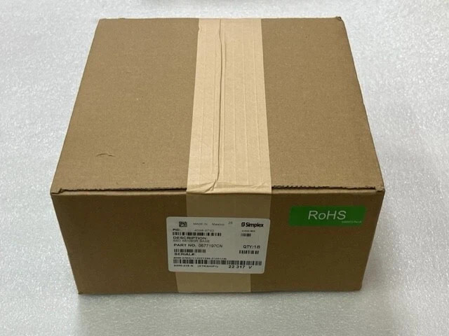 Simplex 4098-9792 SSD Smoke Detector Base New in Sealed Bag - Box of 18 Pcs