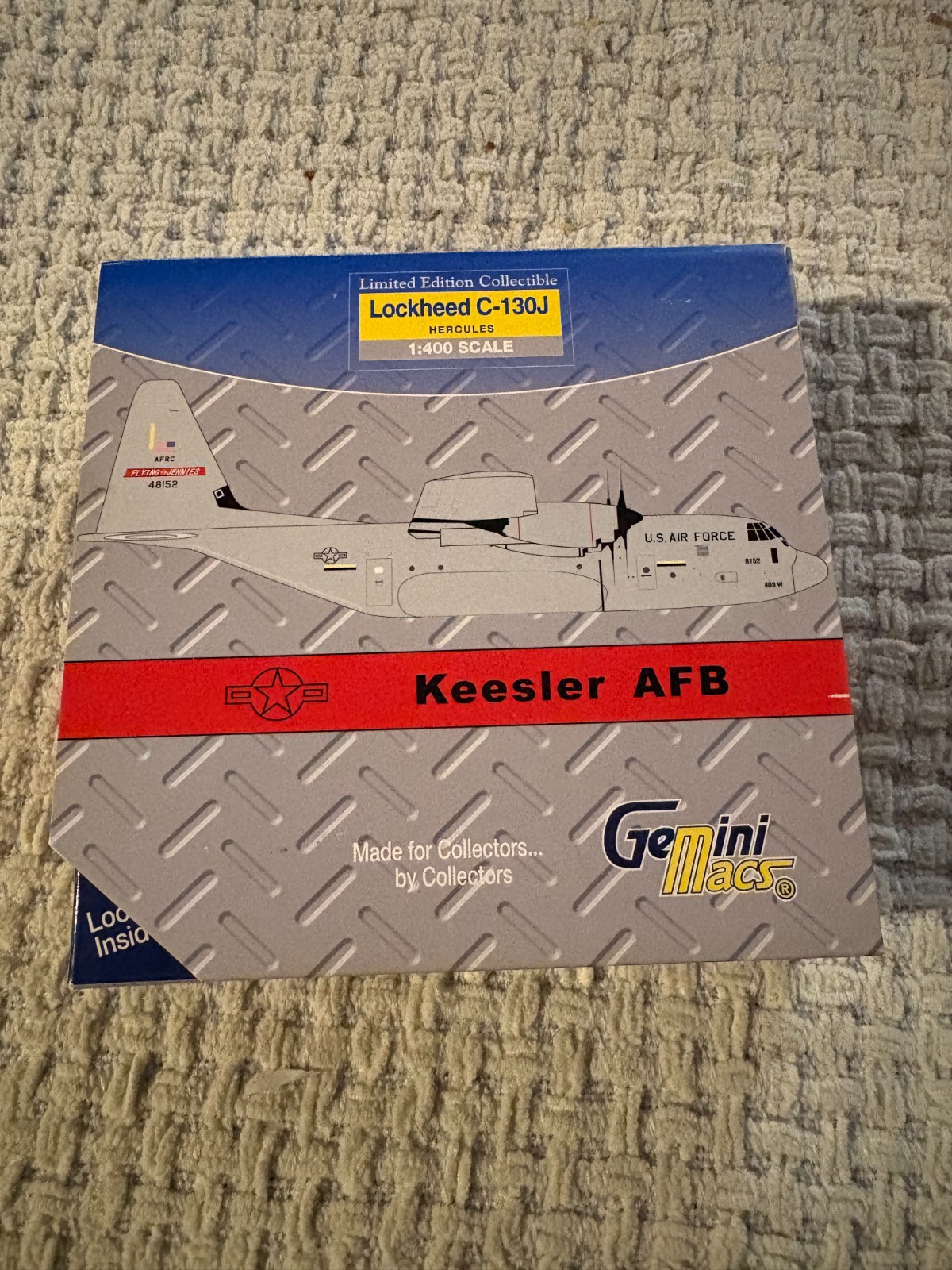 1/400 Gemini Jets Diecast USAF C-130J Keesler AFB