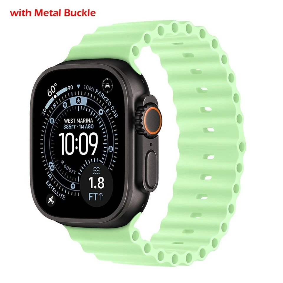 2026 Sport Ocean Band for Apple Watch 12 11 10 Ultra 4 3 2 49mm 44/45/46mm  SE