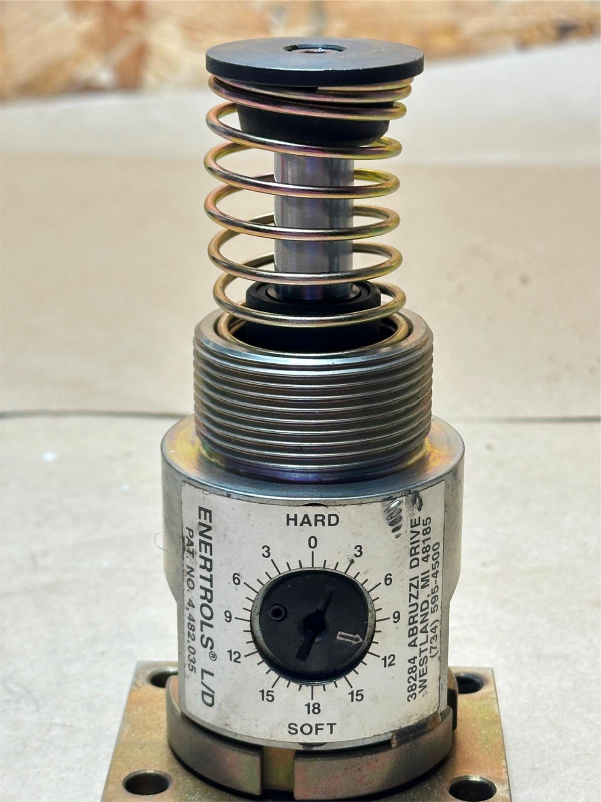 Enertrols SASL3/4X1PRF Adjustable Industrial Shock Absorber Enertrols SASL3/4X1PRF Adjustable Industrial Shock Absorber