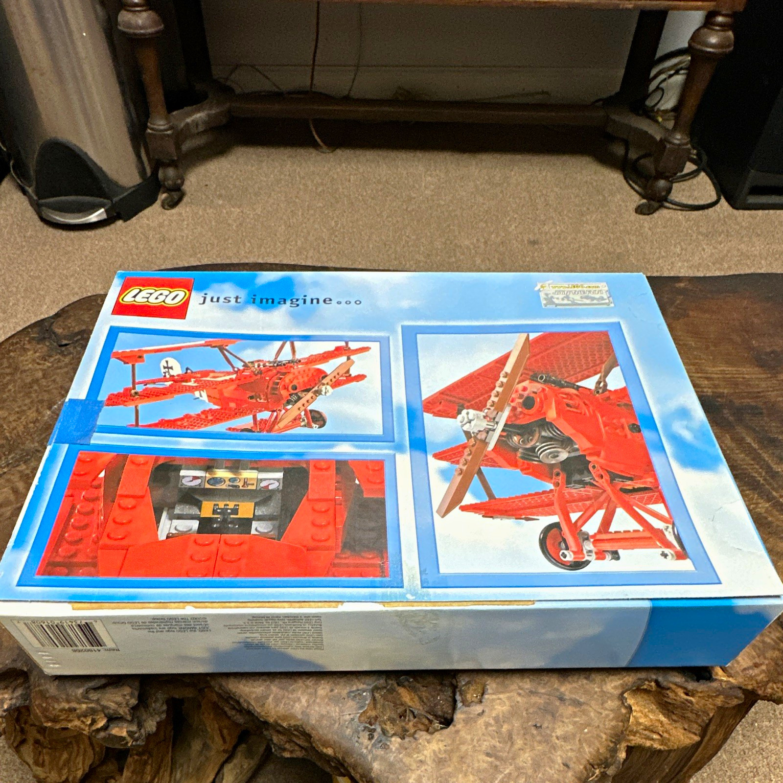LEGO Red Baron 10024 Creator Designer Set 330 pcs Vintage 2002 Box LEGO Red Baron 10024 Creator Designer Set 330 pcs Vintage 2002 Box