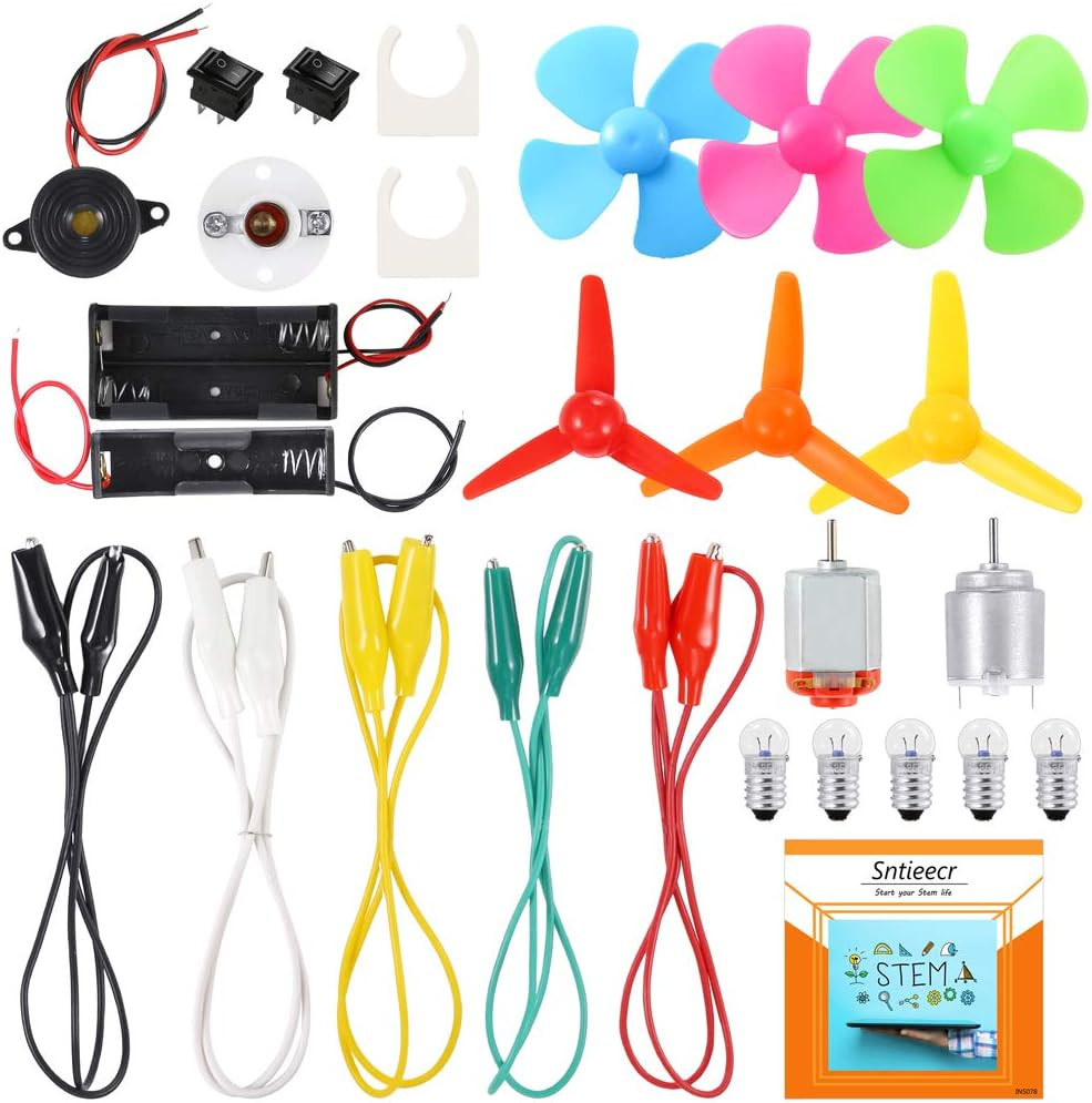 STEM Electric Circuit Motor Kit,Science Experiment Educational Kit STEM Electric Circuit Motor Kit,Science Experiment Educational Kit