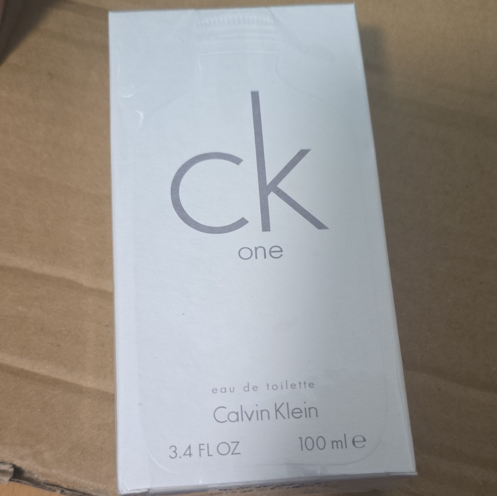 Calvin Klein CK One Eau de Toilette Spray 3.4 fl oz Regular Size