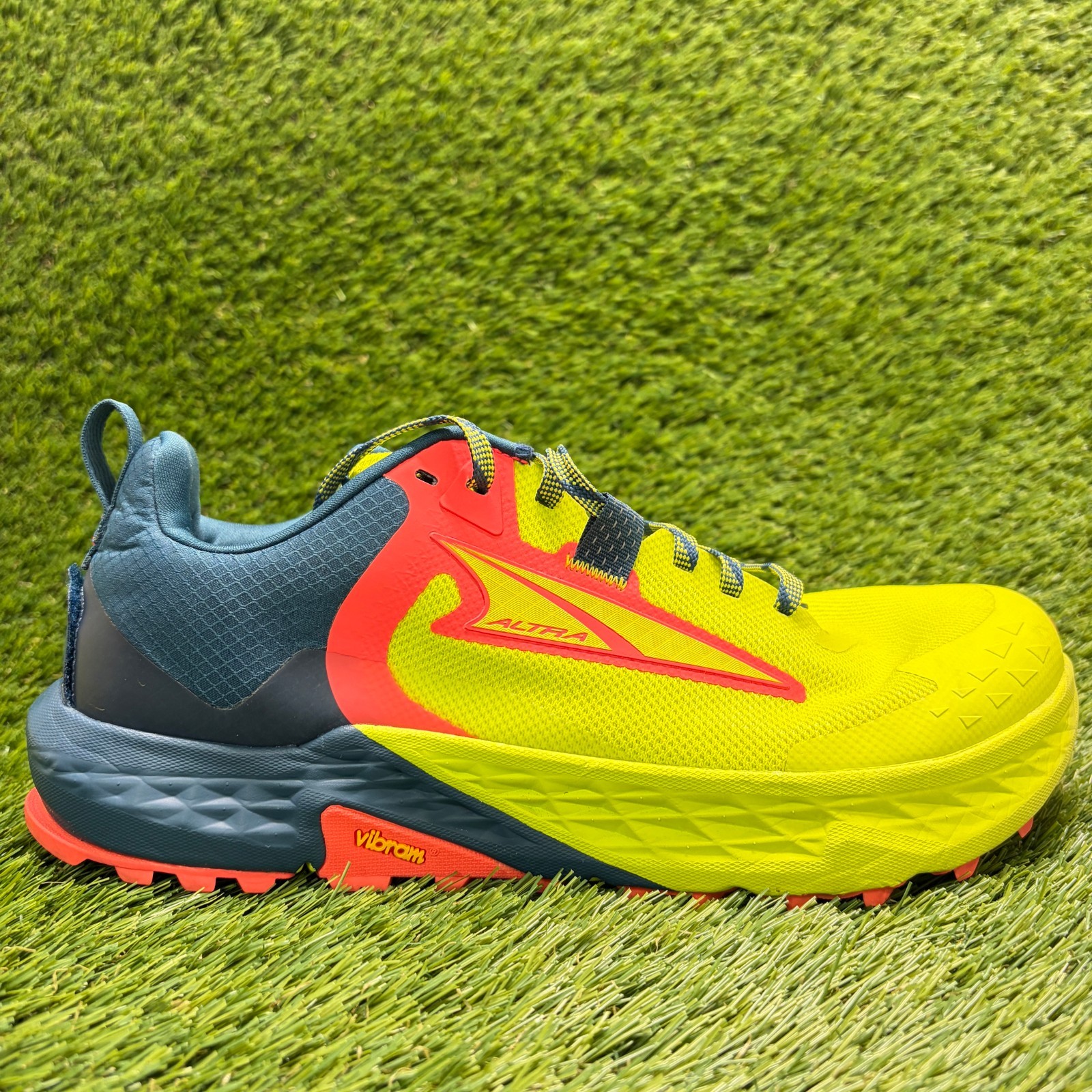 Altra Timp 5 Mens Size 10 Lime Yellow Orange Trail Running Shoes Sneakers Altra Timp 5 Mens Size 10 Lime Yellow Orange Trail Running Shoes Sneakers