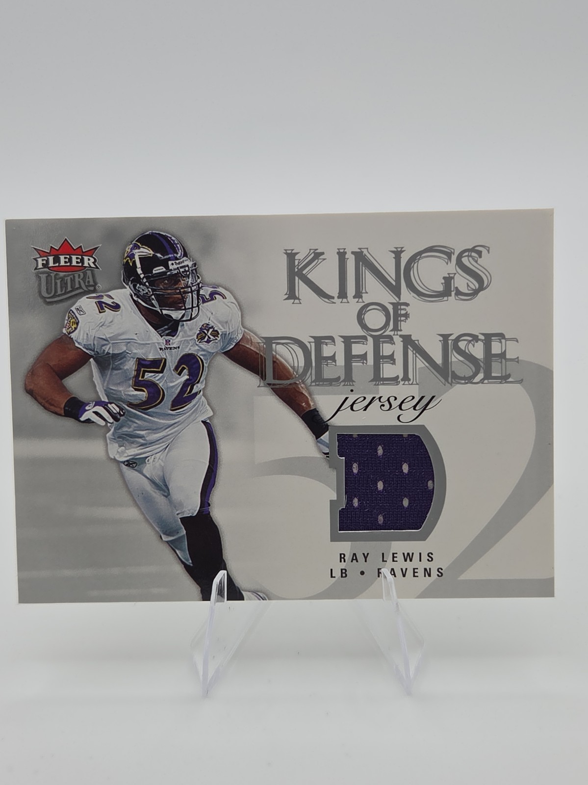 2006 Fleer Ultra - Kings of Defense Ray Lewis #KD-RL Jerseys (MEM) 2006 Fleer Ultra - Kings of Defense Ray Lewis #KD-RL Jerseys (MEM)