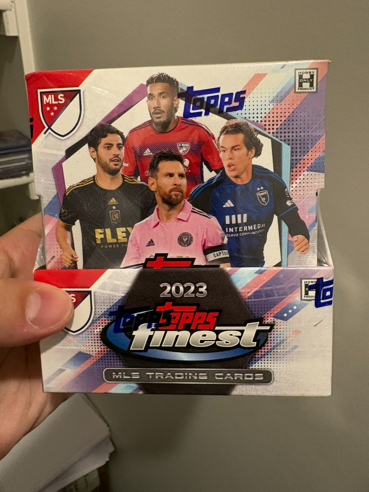 2023 Topps Finest MLS Hobby Box - Factory Sealed Soccer Messi