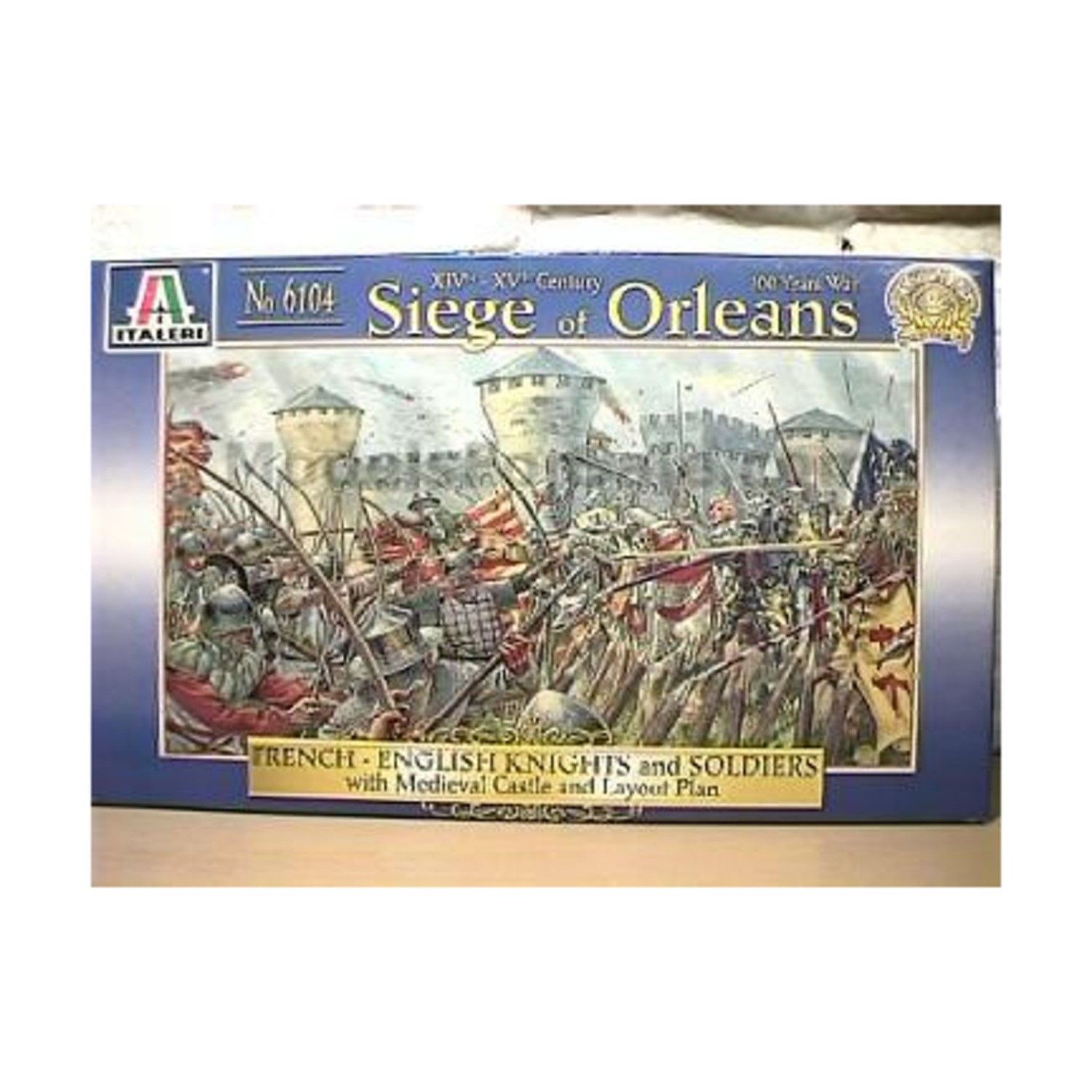 Italeri Historics Co  Siege of Orleans - French & English Knights and S VG+/NM