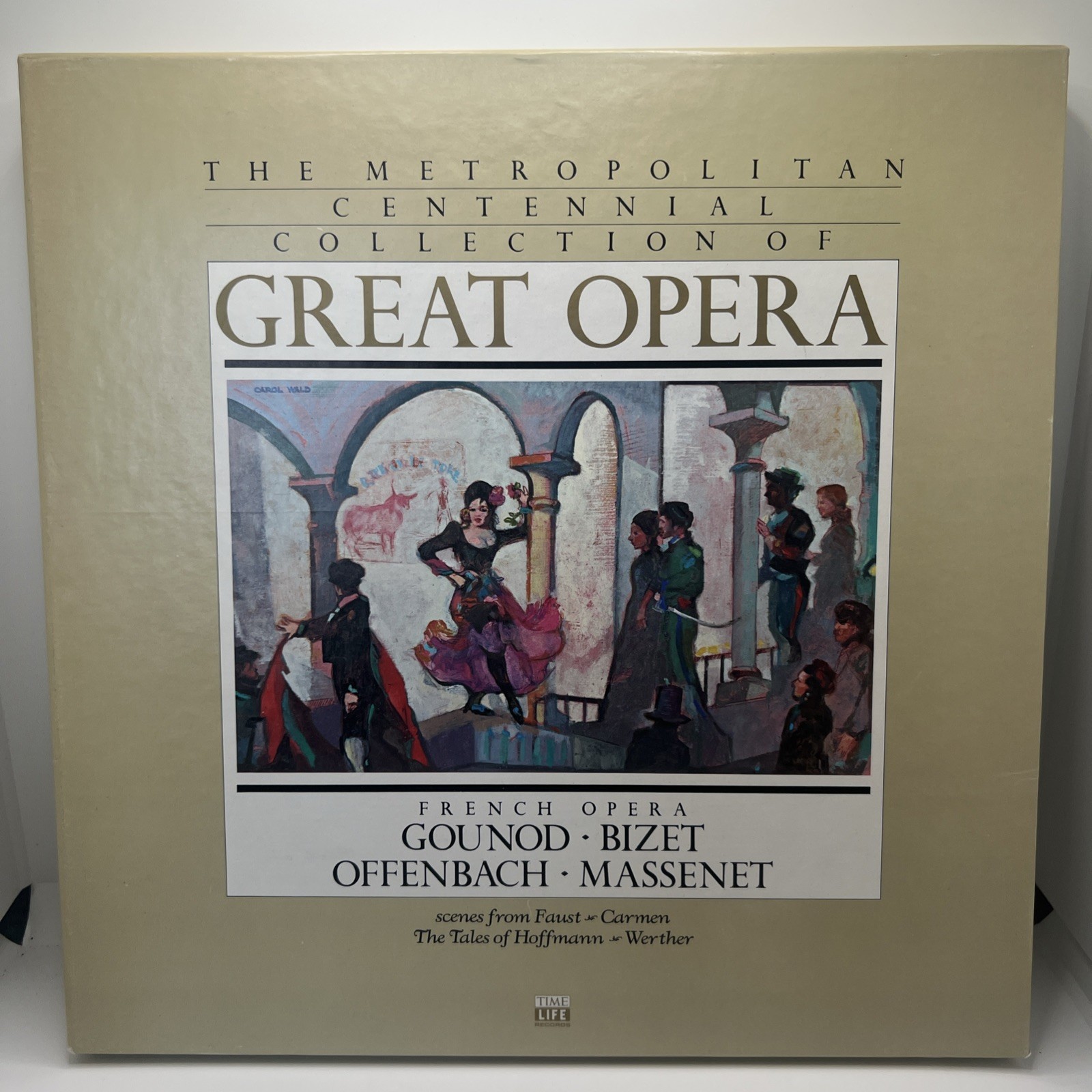 The Metropolitan Collection of Great Opera FRENCH OPERA 4 LP & Booklet VG+ / EX
