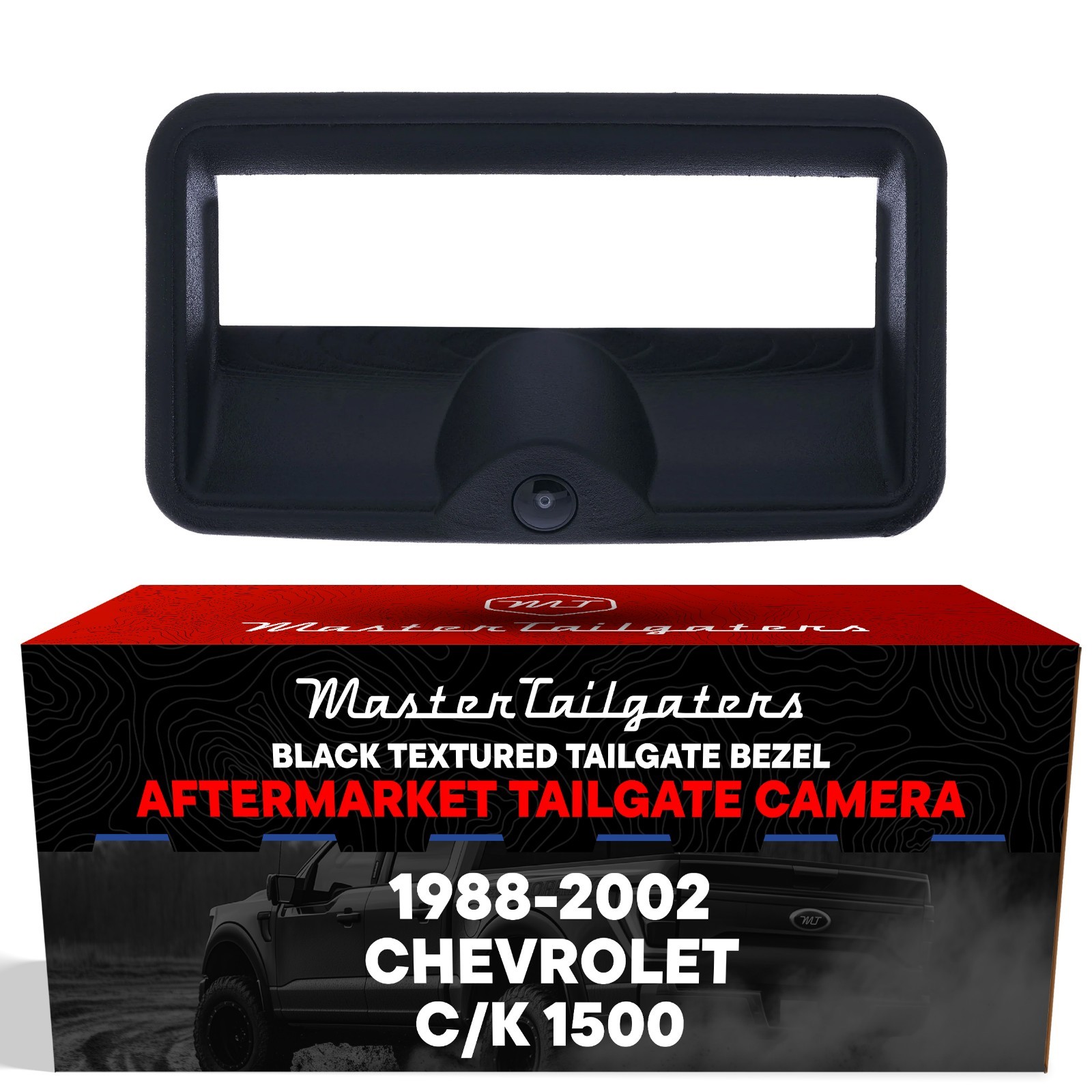 For Chevrolet C/K 1500 (1988-2002) Black Tailgate Handle Backup Camera For Chevrolet C/K 1500 (1988-2002) Black Tailgate Handle Backup Camera
