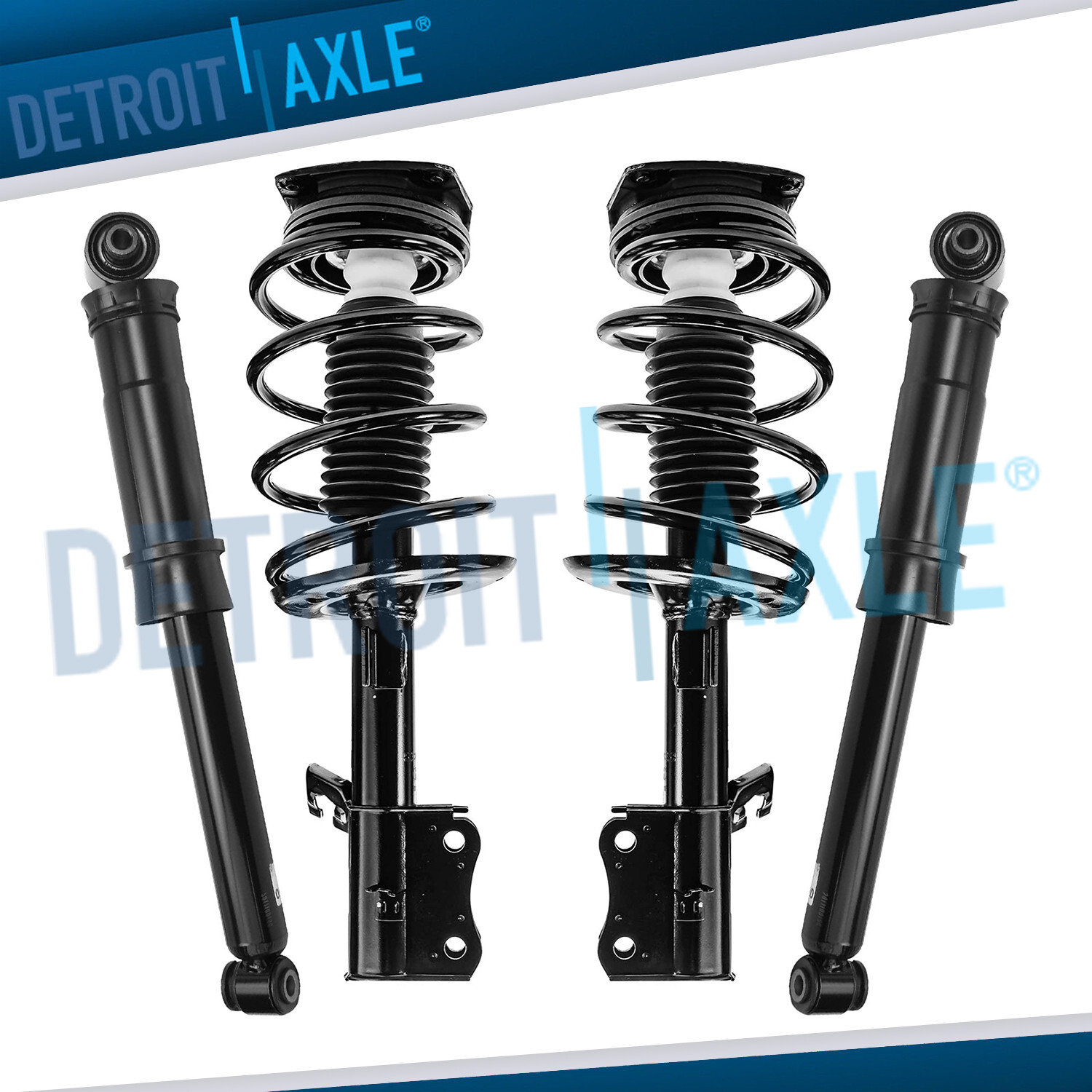 4pc Front Struts Rear Shocks Kit for 2007 2008 2009 2010 2011 2012 Nissan Sentra