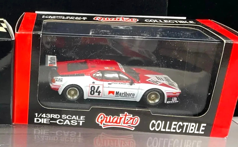 Quartzo 1/43 BMW M1 Marlboro #84 24hs Le Mans 1980 Stuck/Burger