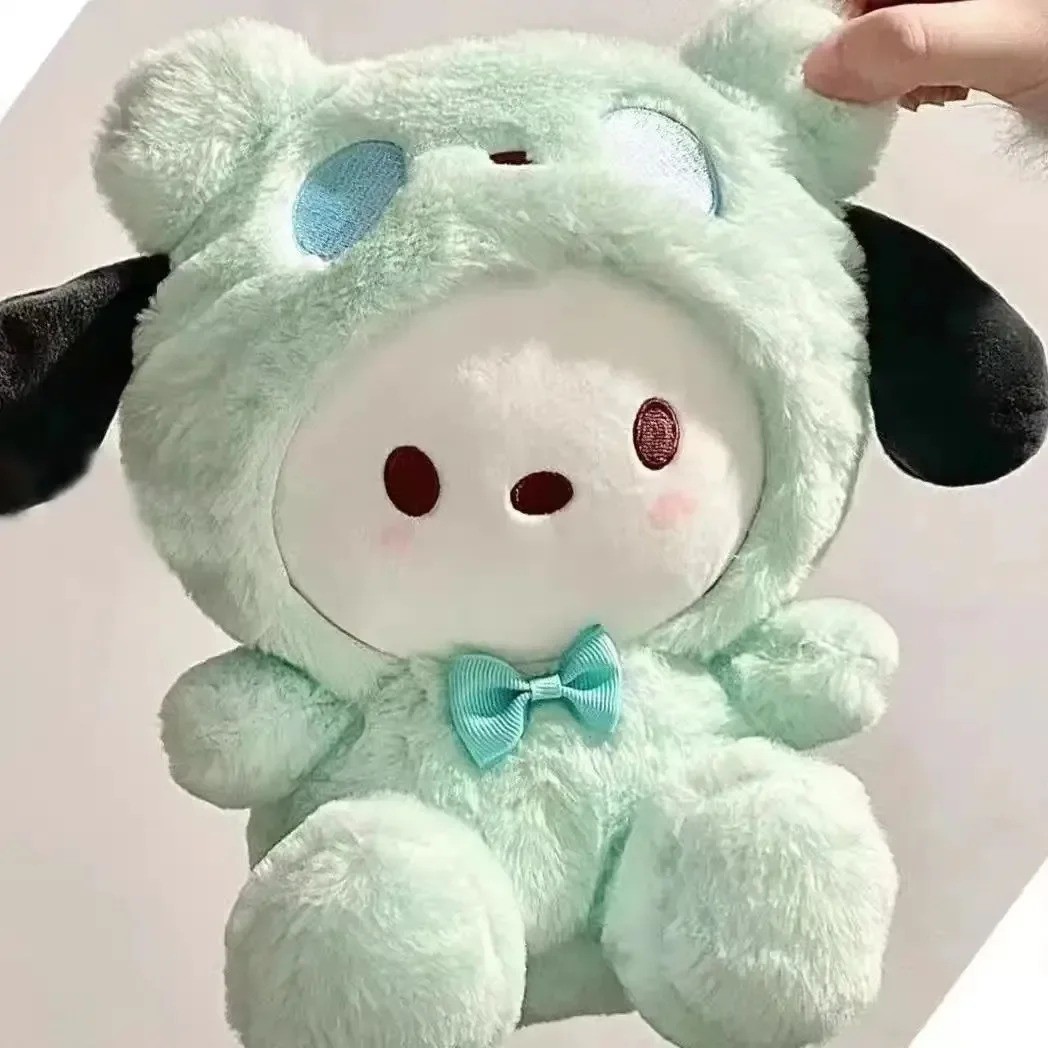 25CM Kawaii Sanrio Plush Hello Kitty Cinnamonroll Kuromi Pochacco Stuffed Plush