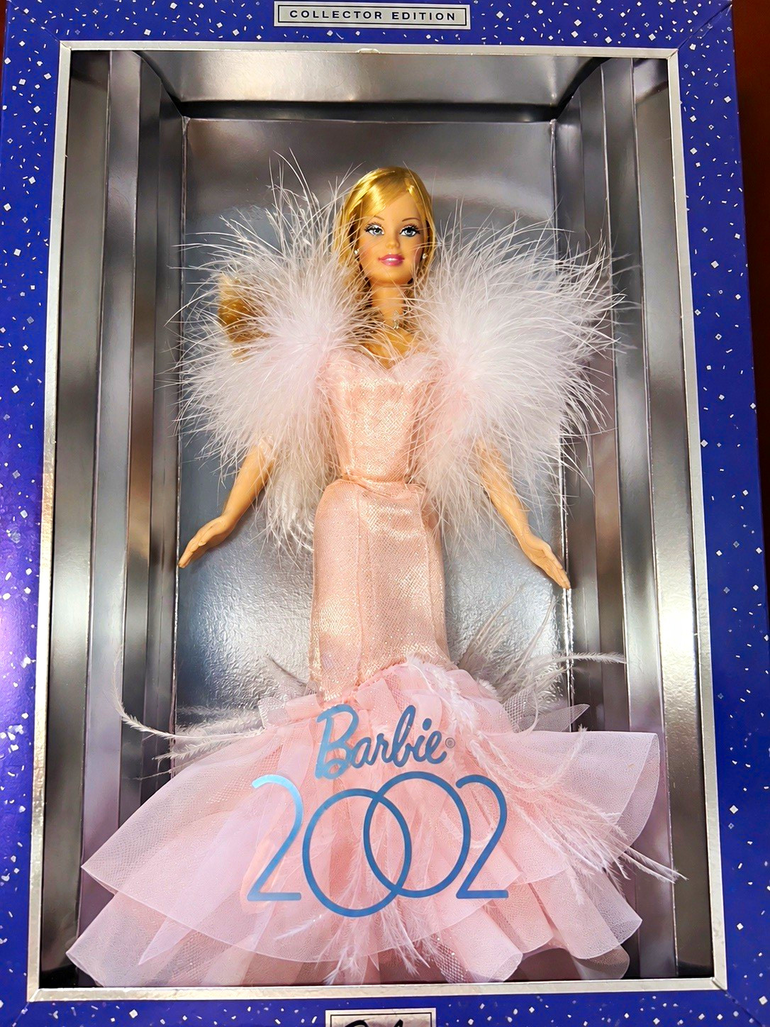 Barbie Collector 2002 Collector Edition Doll Blonde Hair Blue Eyes 12in Box
