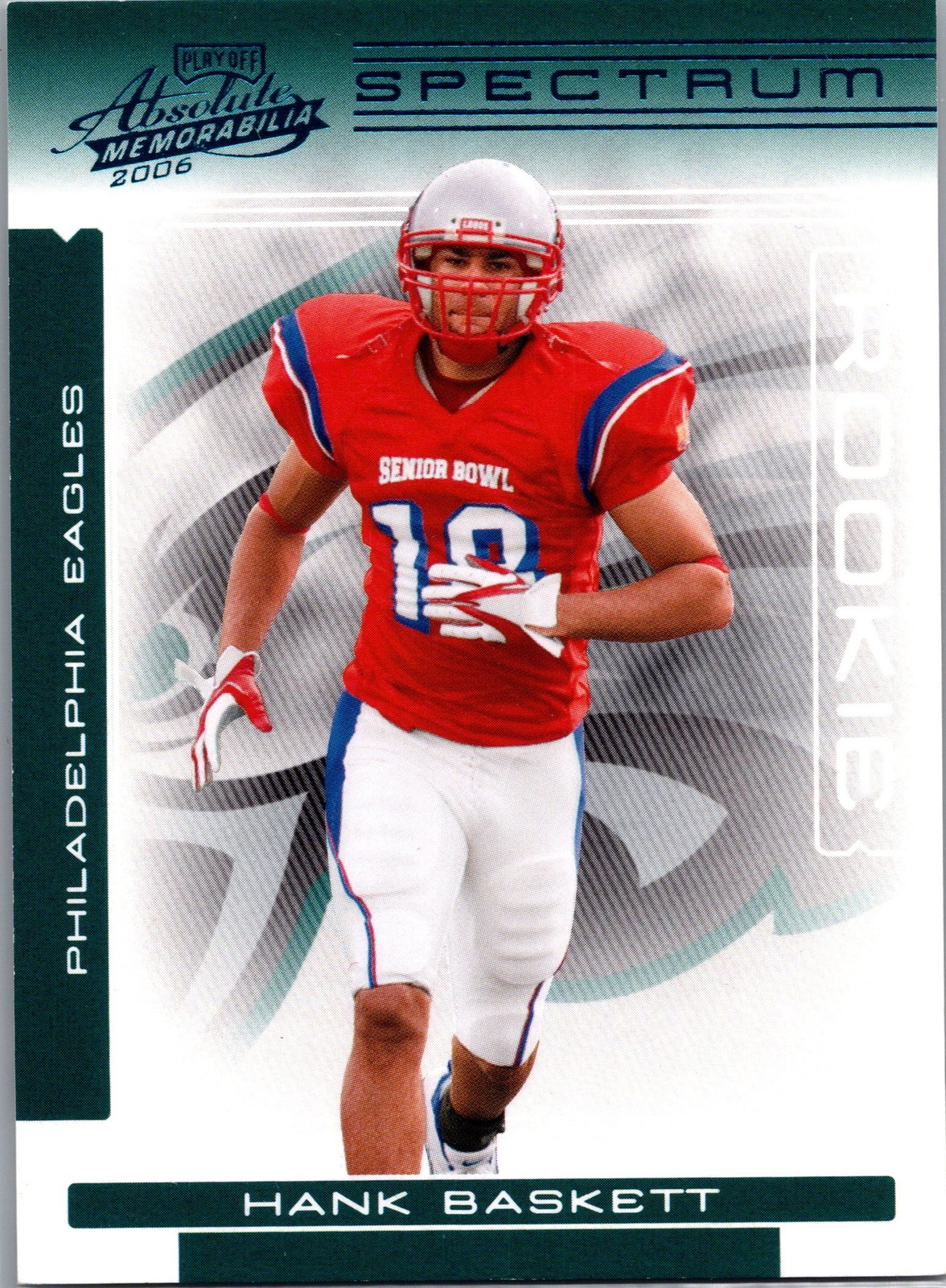 2006 Playoff Absolute Memorabilia #173 Hank Baskett Spectrum Blue #/250