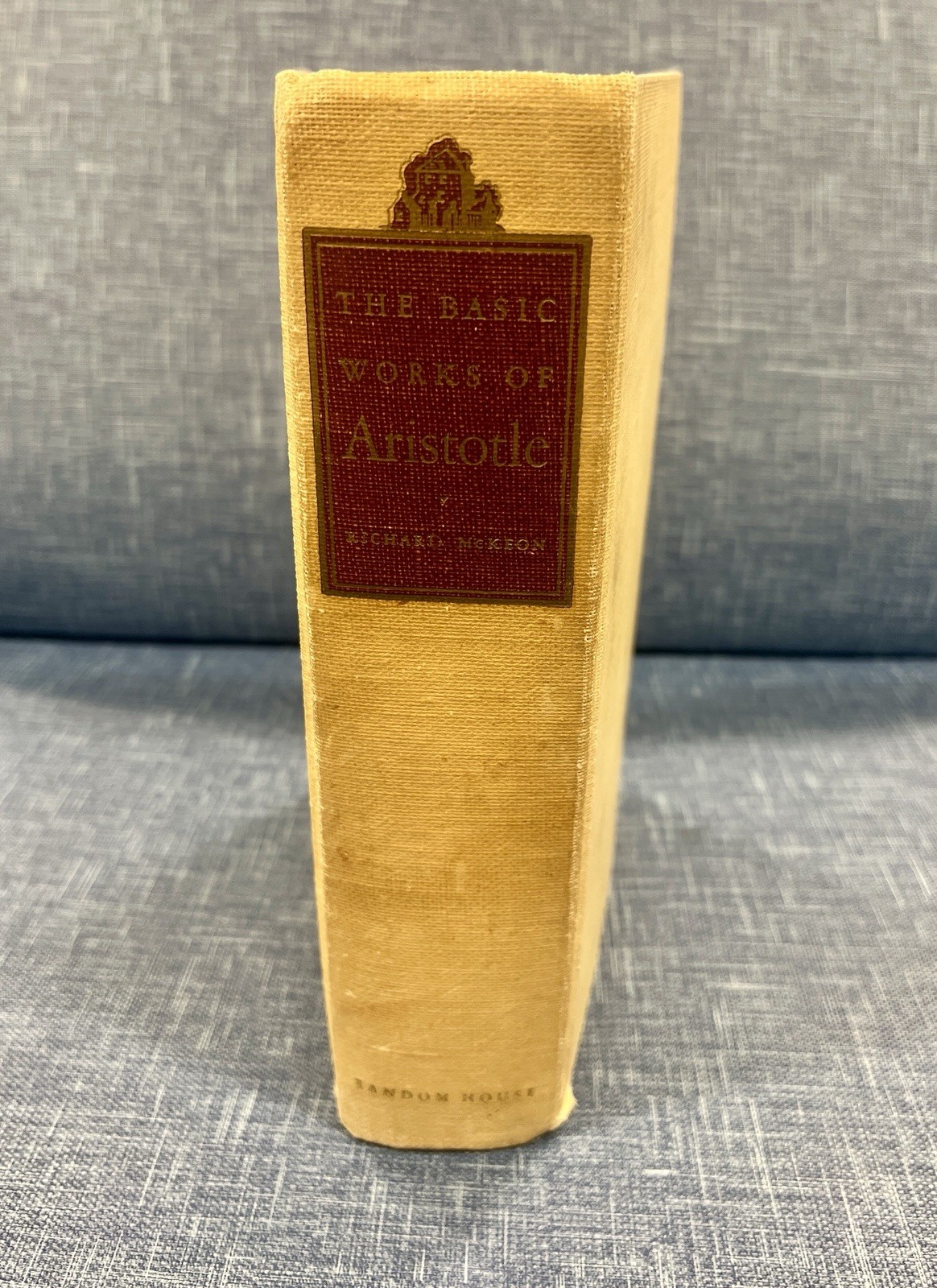 The Basic Works of Aristotle by Richard McKeon 1941, Random House, 17th printing