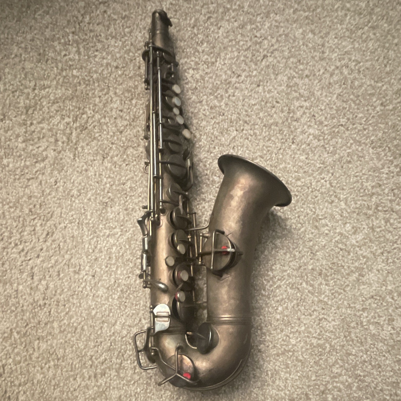 C.G. Conn New Wonder Alto Saxophone Pro Silver-Plated Brass Body 1924 C.G. Conn New Wonder Alto Saxophone Pro Silver-Plated Brass Body 1924