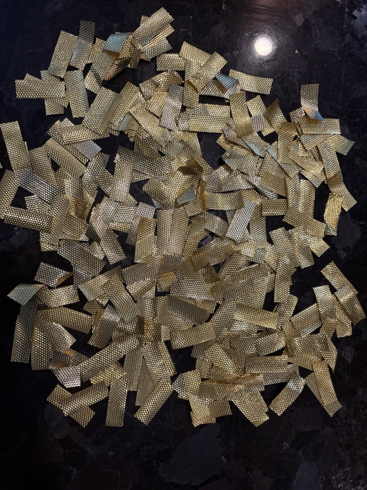 America\'s Got Talent Golden Buzzer - Real Confetti From The Taping Of The Show America\'s Got Talent Golden Buzzer - Real Confetti From The Taping Of The Show