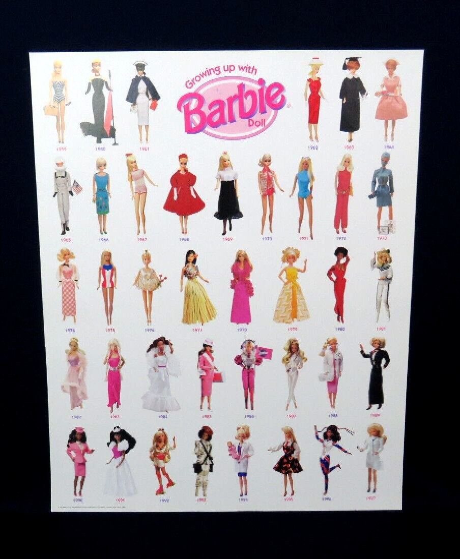NEW VTG MATTEL GROWING UP WITH BARBIE DOLL 
