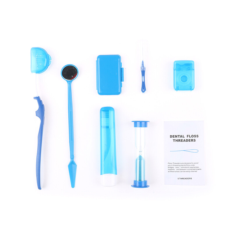 20 Sets Dental Care Toothbrush Kit Orthodontic Teeth Floss Oral Cleaning Tools 20 Sets Dental Care Toothbrush Kit Orthodontic Teeth Floss Oral Cleaning Tools