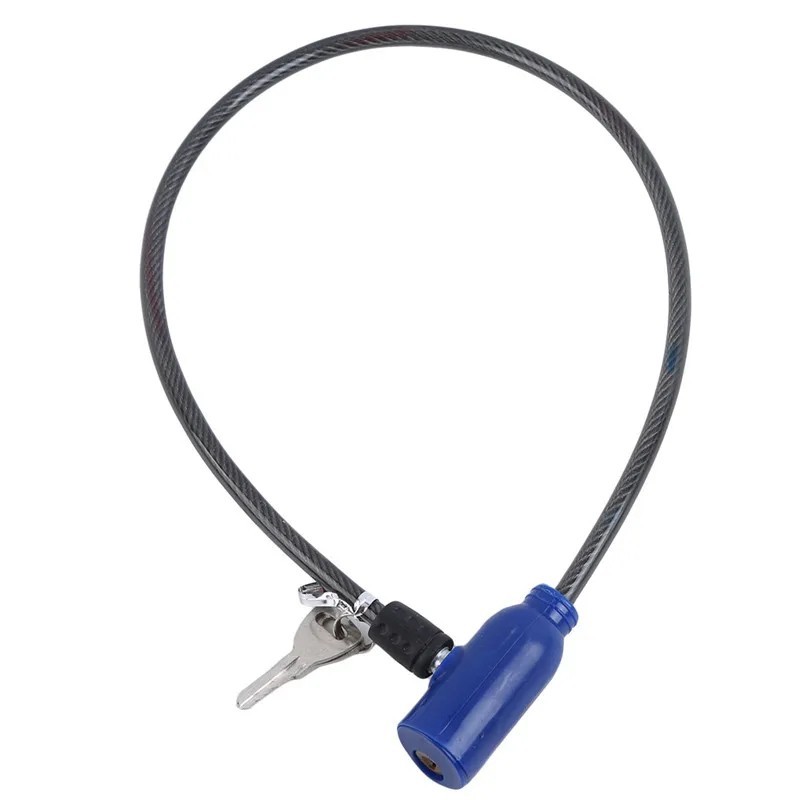 New Anti-Theft Security Steel Cable Lock Chain With 2 Keys New Anti-Theft Security Steel Cable Lock Chain With 2 Keys