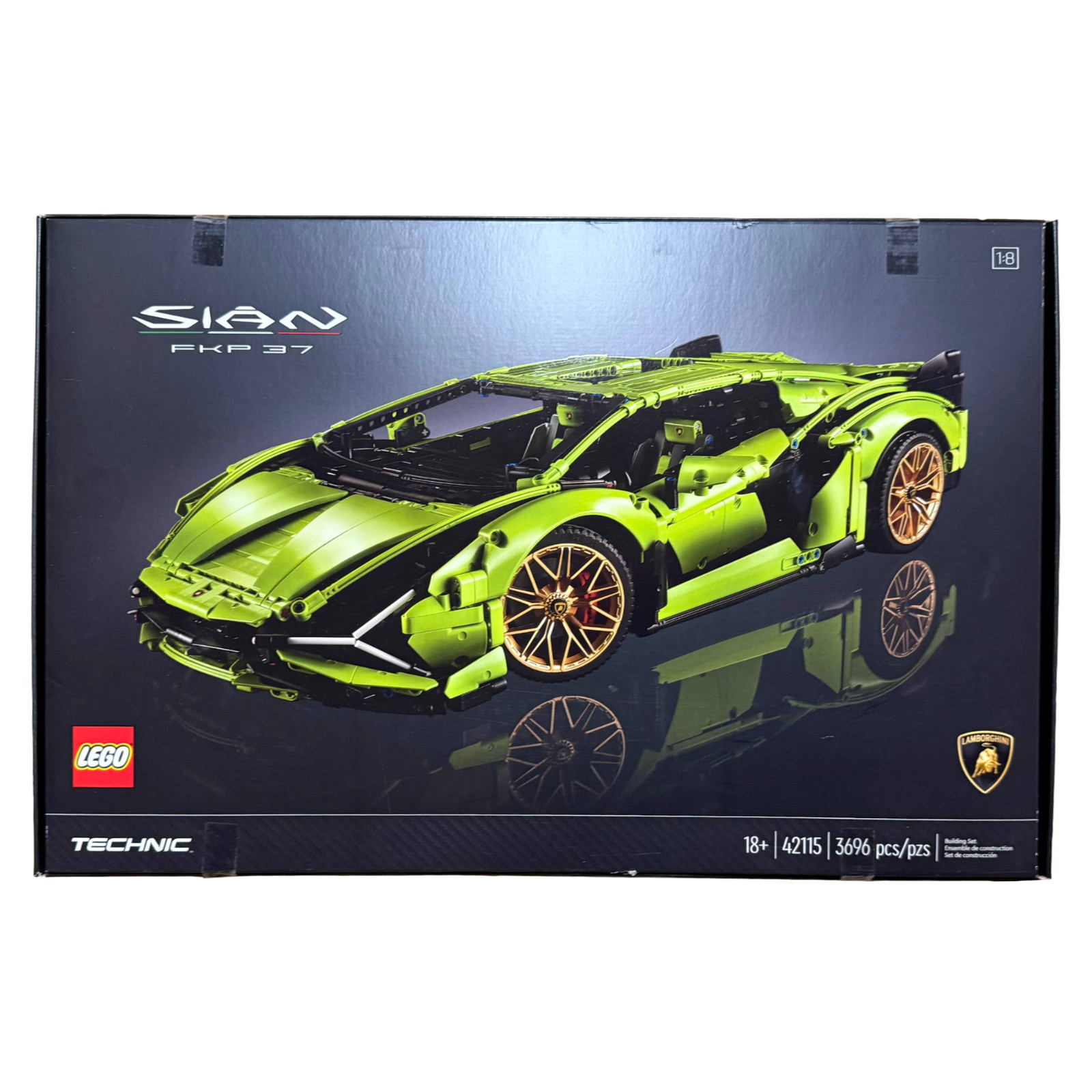 Retired New Sealed In Box LEGO TECHNIC Lamborghini Si�N Fkp 37 42115