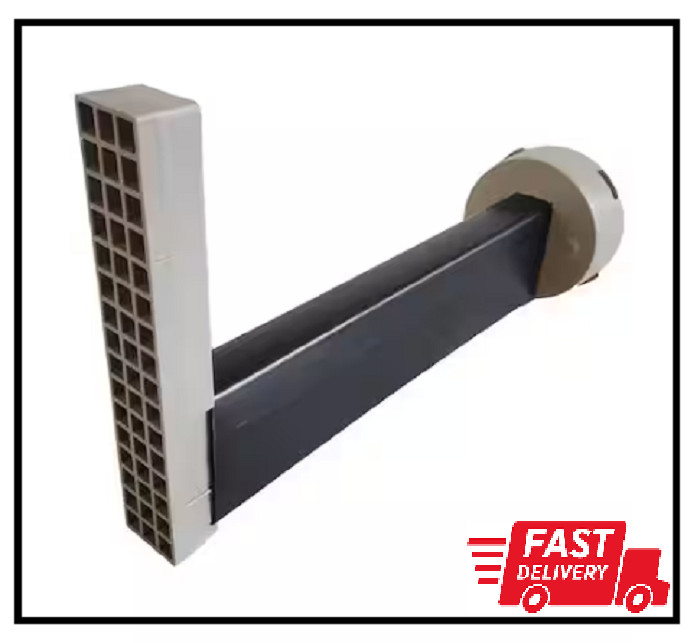 Channel Drain Universal Retaining Wall Block Gray Plastic Easy Installation Channel Drain Universal Retaining Wall Block Gray Plastic Easy Installation