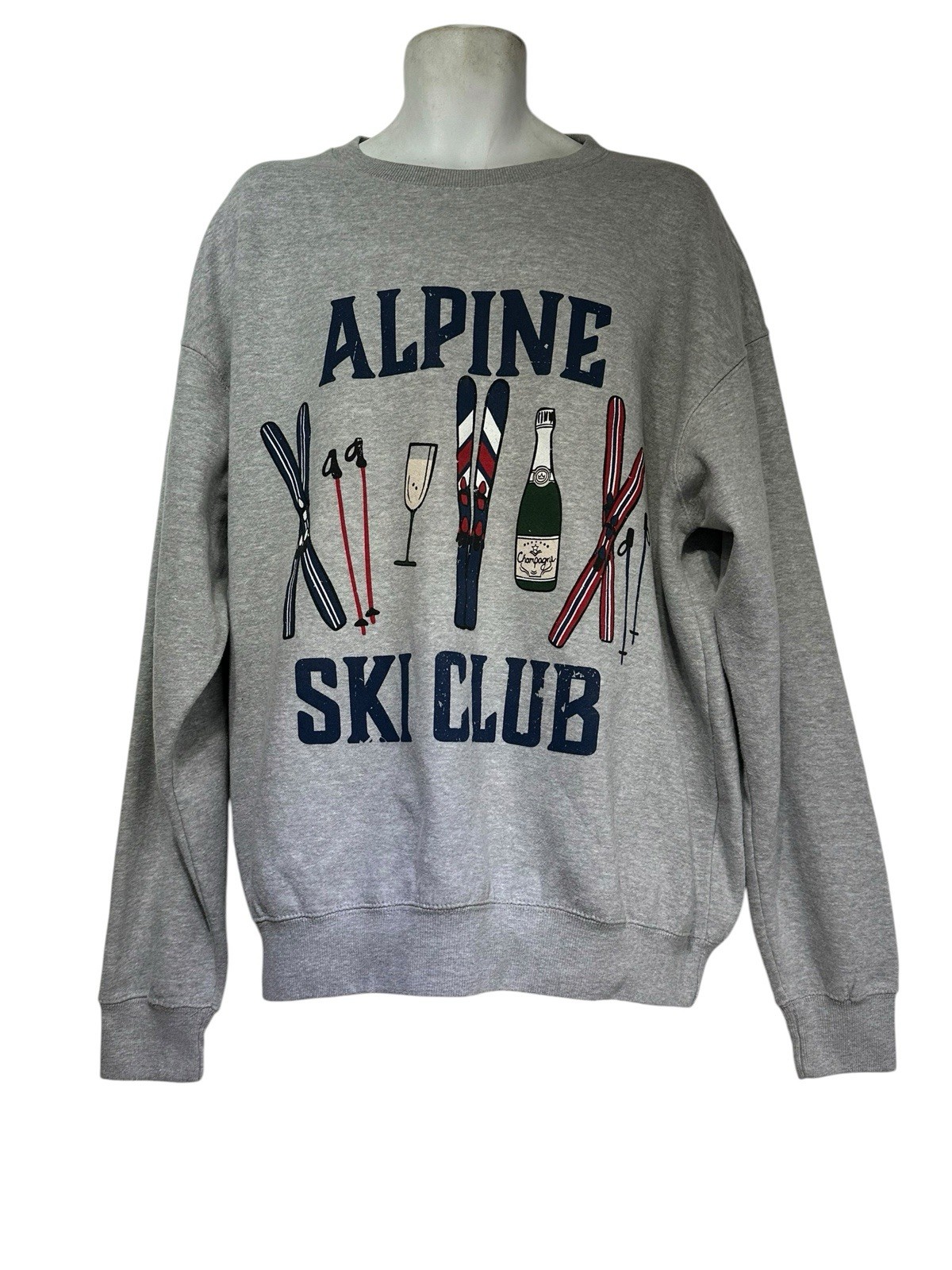 Show Me Your Mumu Alpine Ski Club sweatshirt Size L