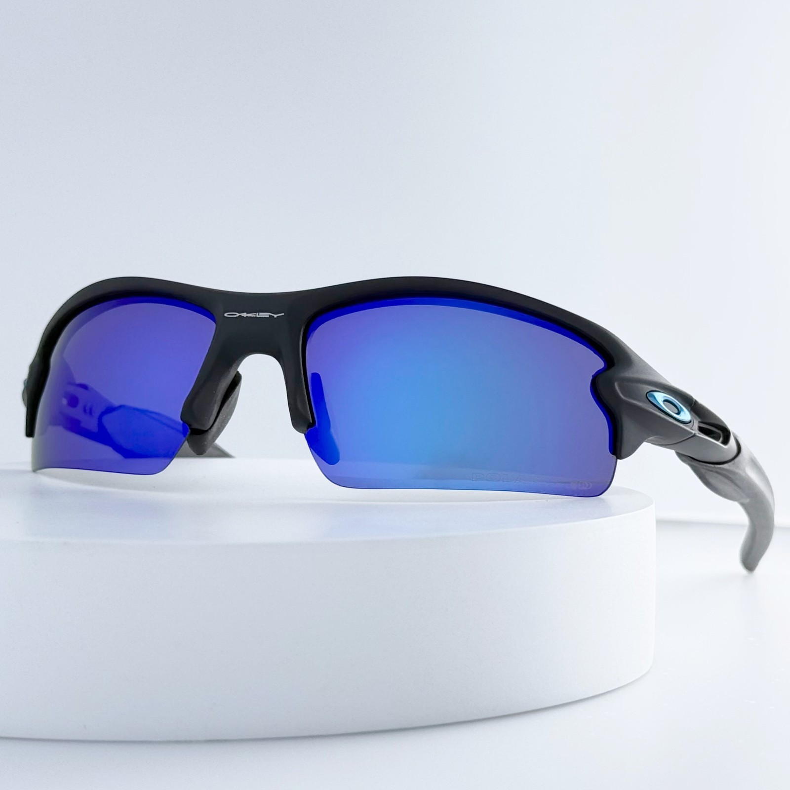 Oakley Flak 2.0 OO9271 Sunglasses Matte Black Polarized Deep Blue Lens Oakley Flak 2.0 OO9271 Sunglasses Matte Black Polarized Deep Blue Lens