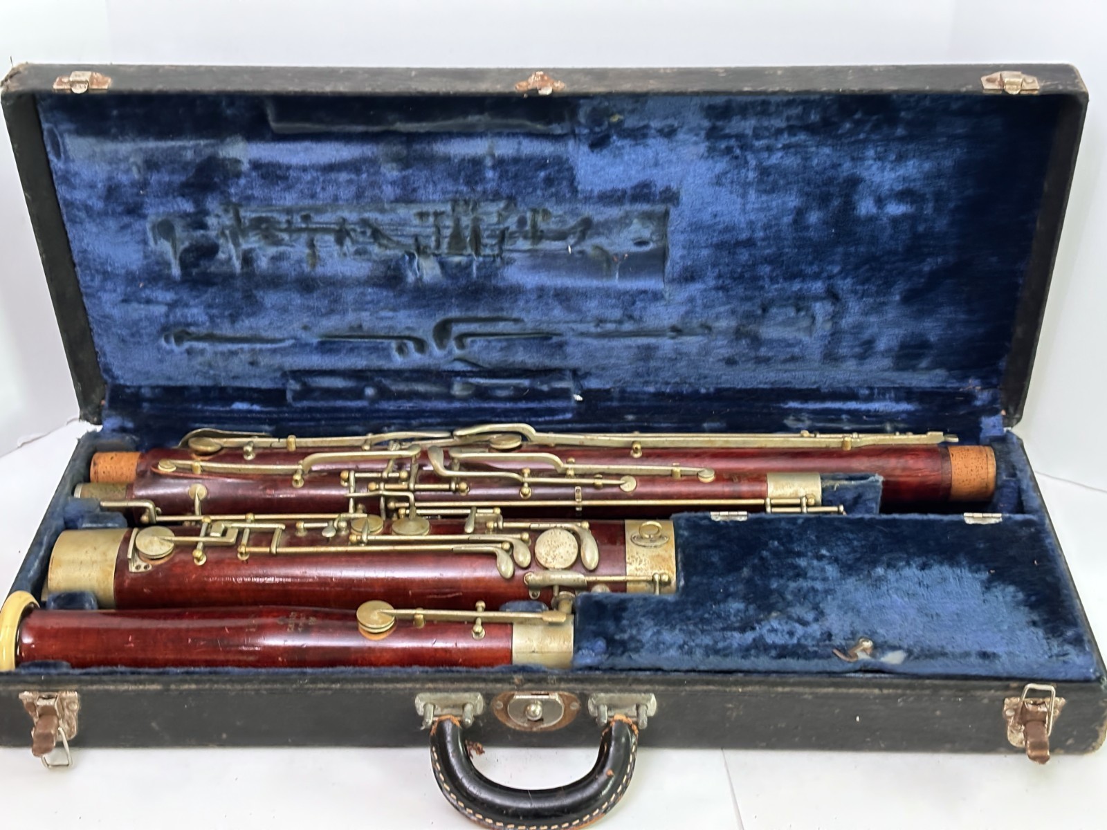 Cabart Bassoon MARKED US a Paris Made in France - Vintage Instrument with Case