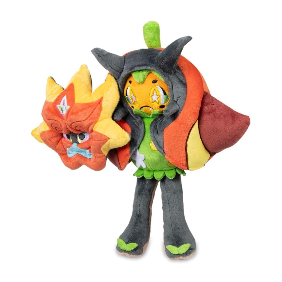 Pokemon Center Hearthflame Mask Ogerpon Poke Plush Doll IN HAND NEW 13.5 inch