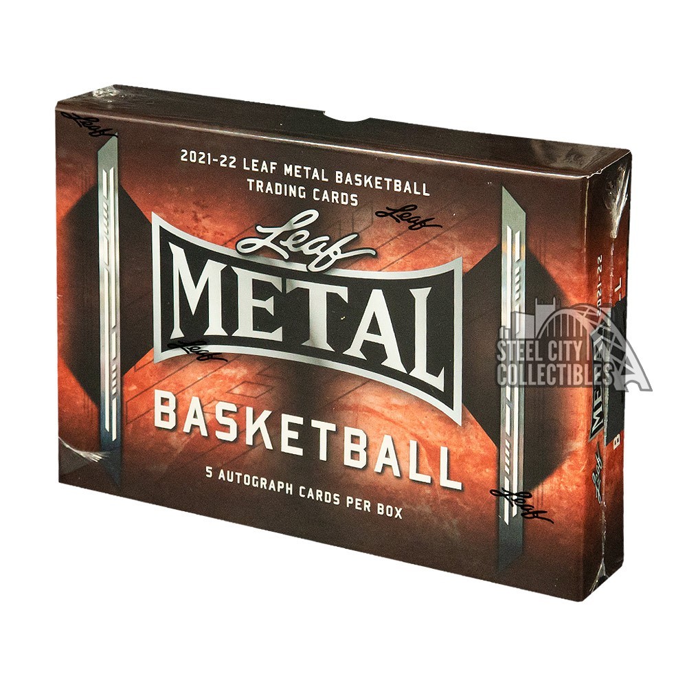 2021-22 Leaf Metal Basketball Hobby Box