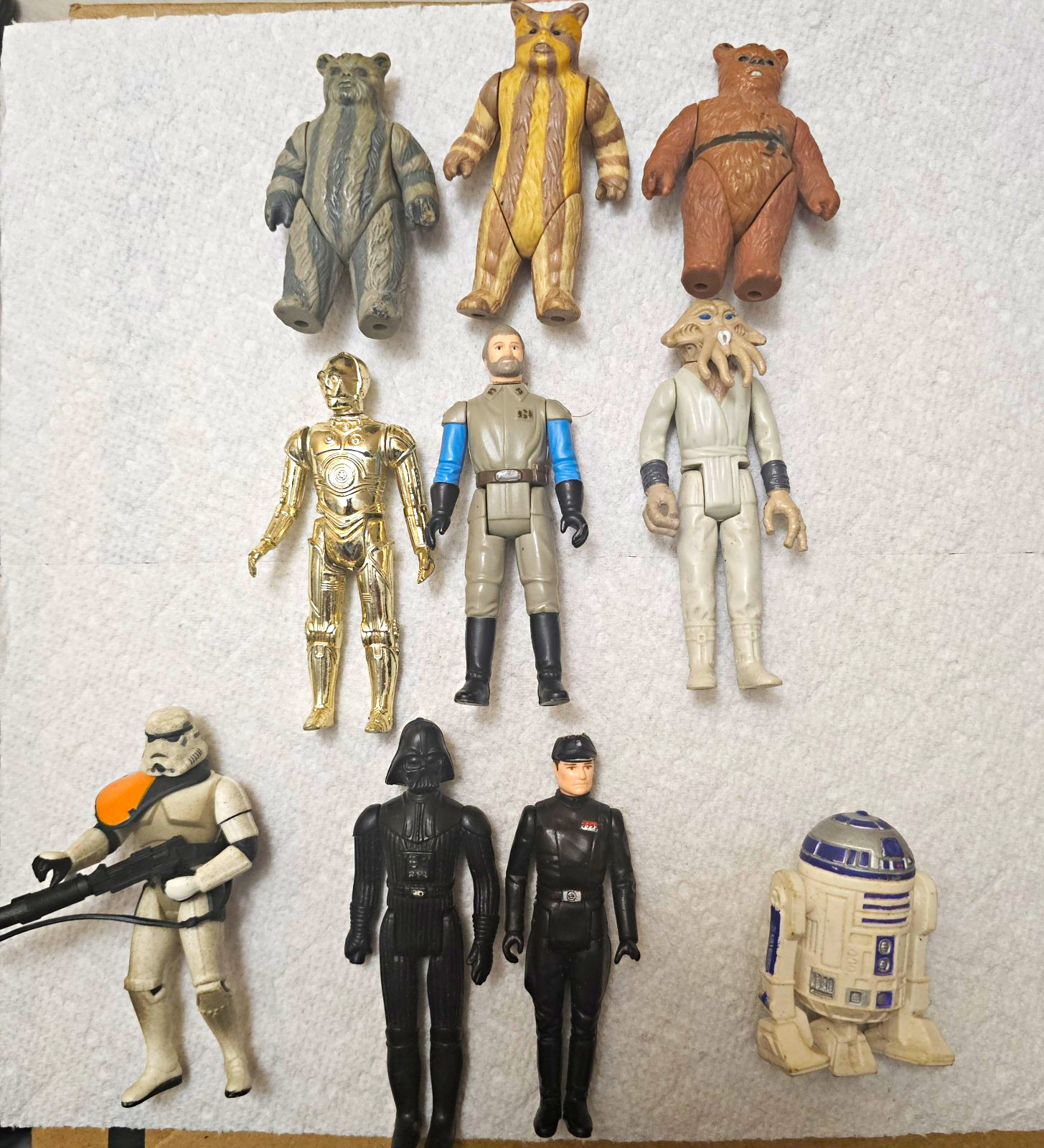 Vintage Star Wars Action Figure Lot 1977-84