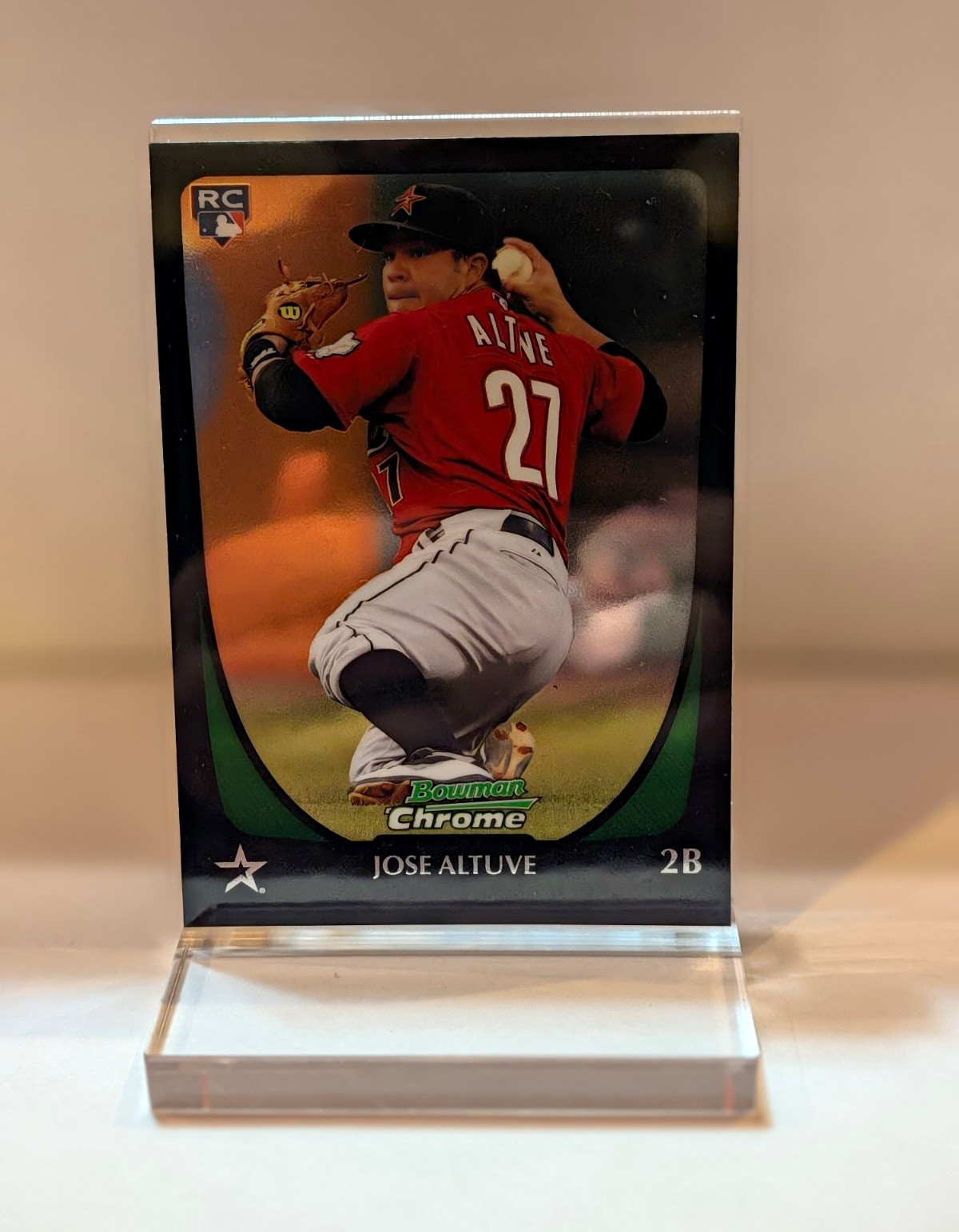 Topps 2011 Bowman Chrome Jose Altuve RC #11 Houston Astros Baseball