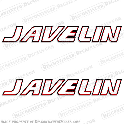 Fits 2000-2001 Javelin Boat Decals (Set of 2) Fits 2000-2001 Javelin Boat Decals (Set of 2)