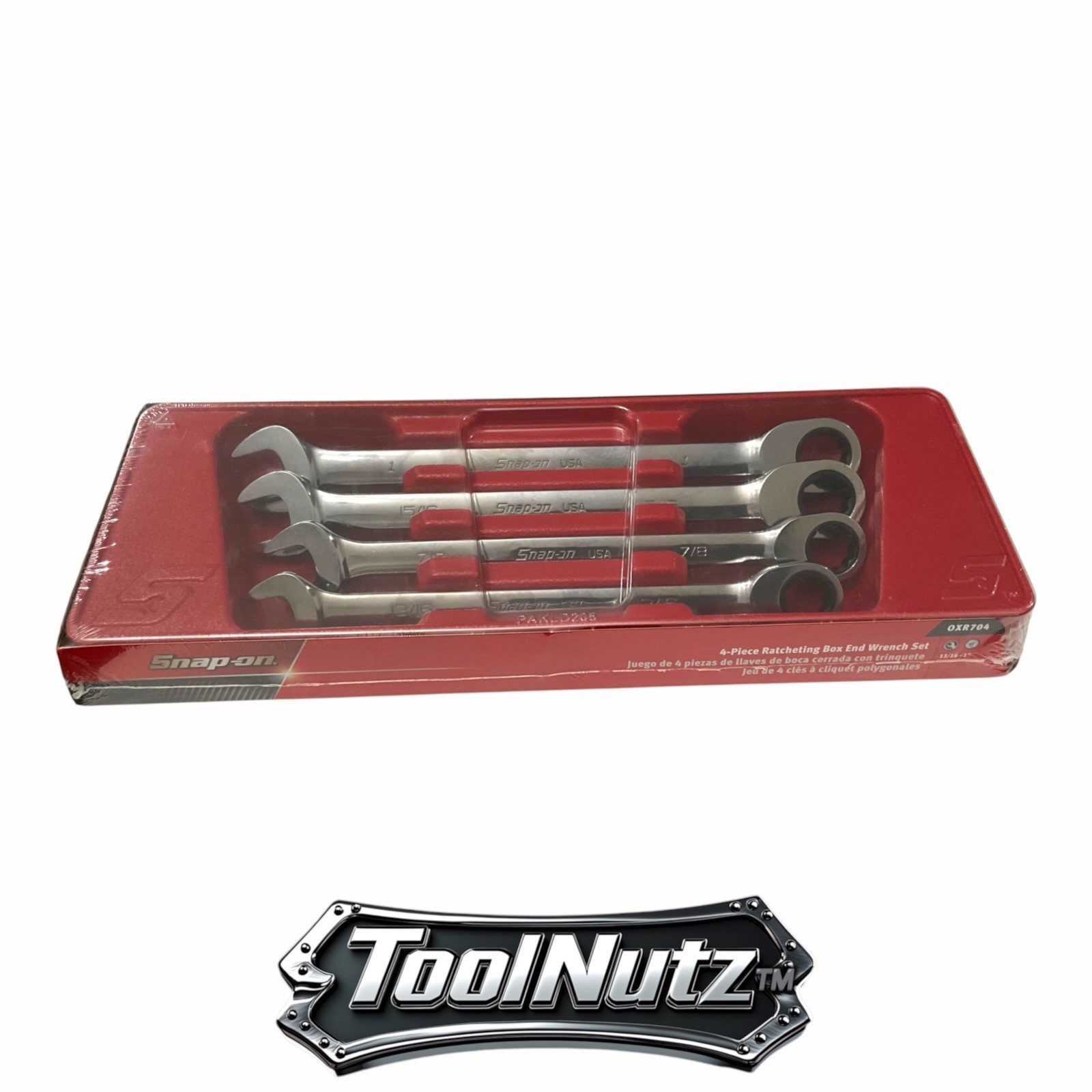 Snap-on Tools NEW OXR704 4pc 13/16–1\