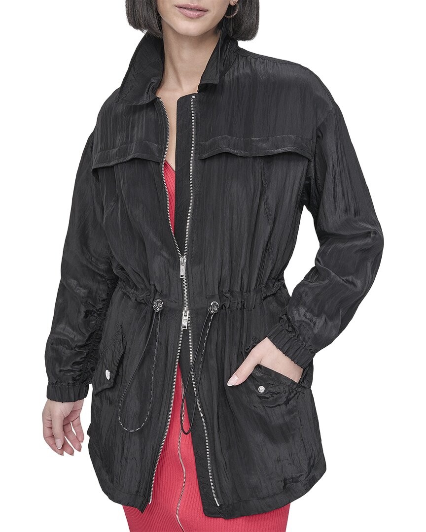 Dkny Textured Anorak Jacket Women\'s